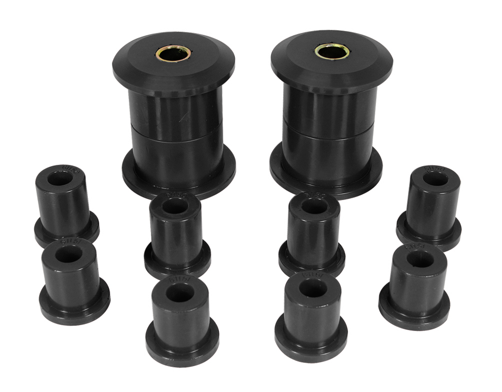 Prothane 1-1008-BL - 70-83 AMC 2.0 OD Spring & Shackle Bushings - Black