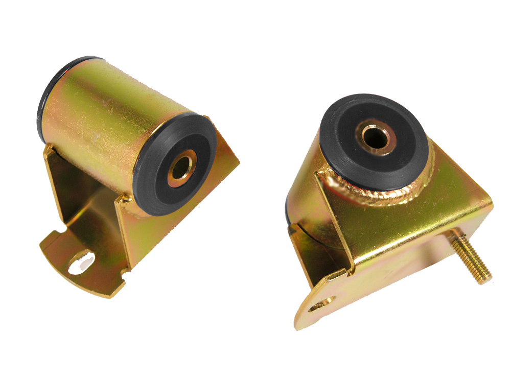 Prothane 1-502-BL - 87-00 Jeep YJ/TJ L6 Motor Mounts - Black