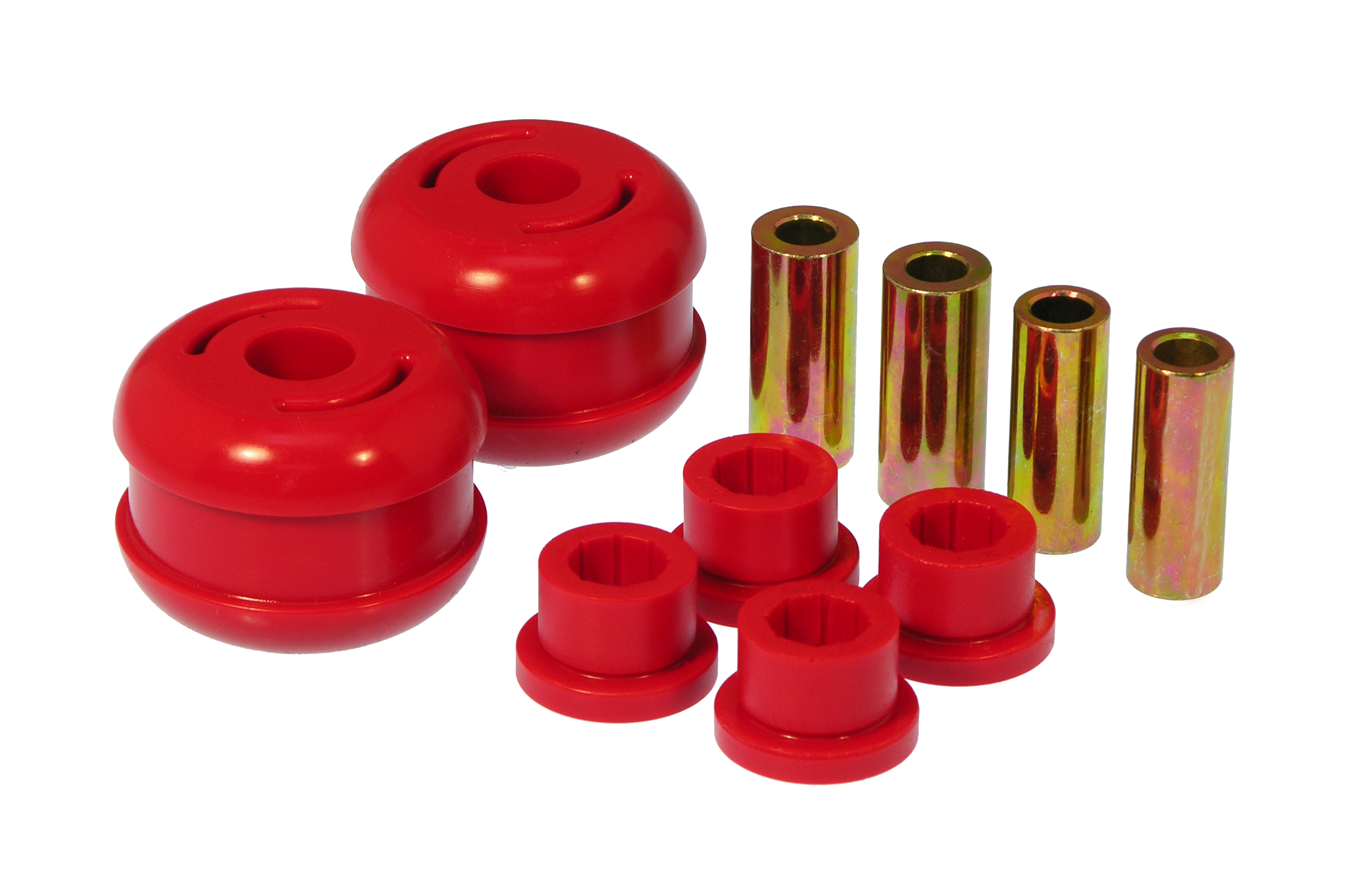 Prothane 13-204 - Mitsubishi Evo 8 Front Control Arm Bushings - Red Prothane 13-204 - Mitsubishi Evo 8 Front Control Arm Bushings - Red