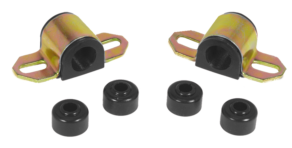 Prothane 13-1107-BL - 90-94 Mitsubishi Eclipse Rear Sway Bar Bushings - 20mm - Black