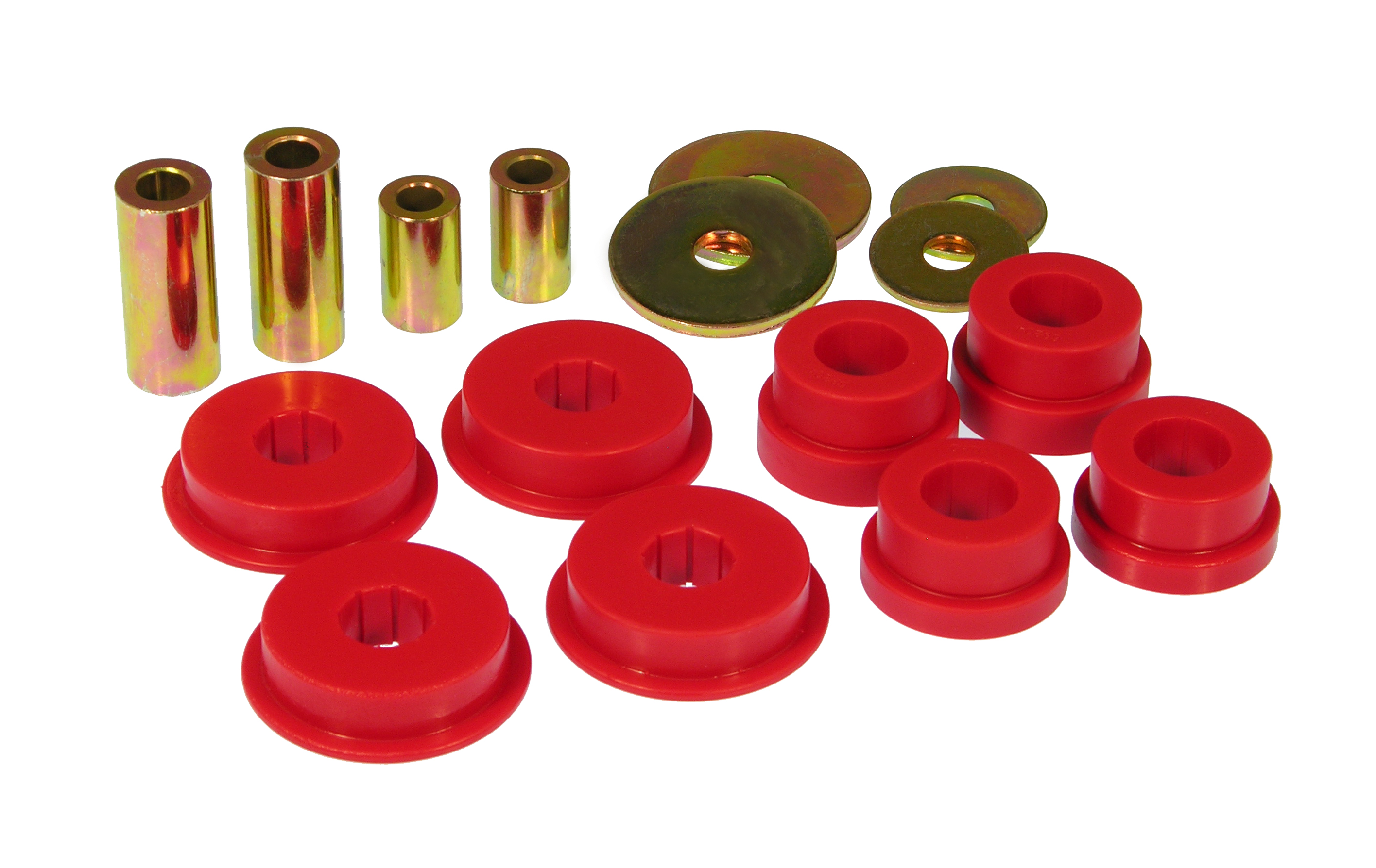 Prothane 13-1610 - Mitsubishi Evo 8 Diff/Mustache Bar Bushings - Red Prothane 13-1610 - Mitsubishi Evo 8 Diff/Mustache Bar Bushings - Red