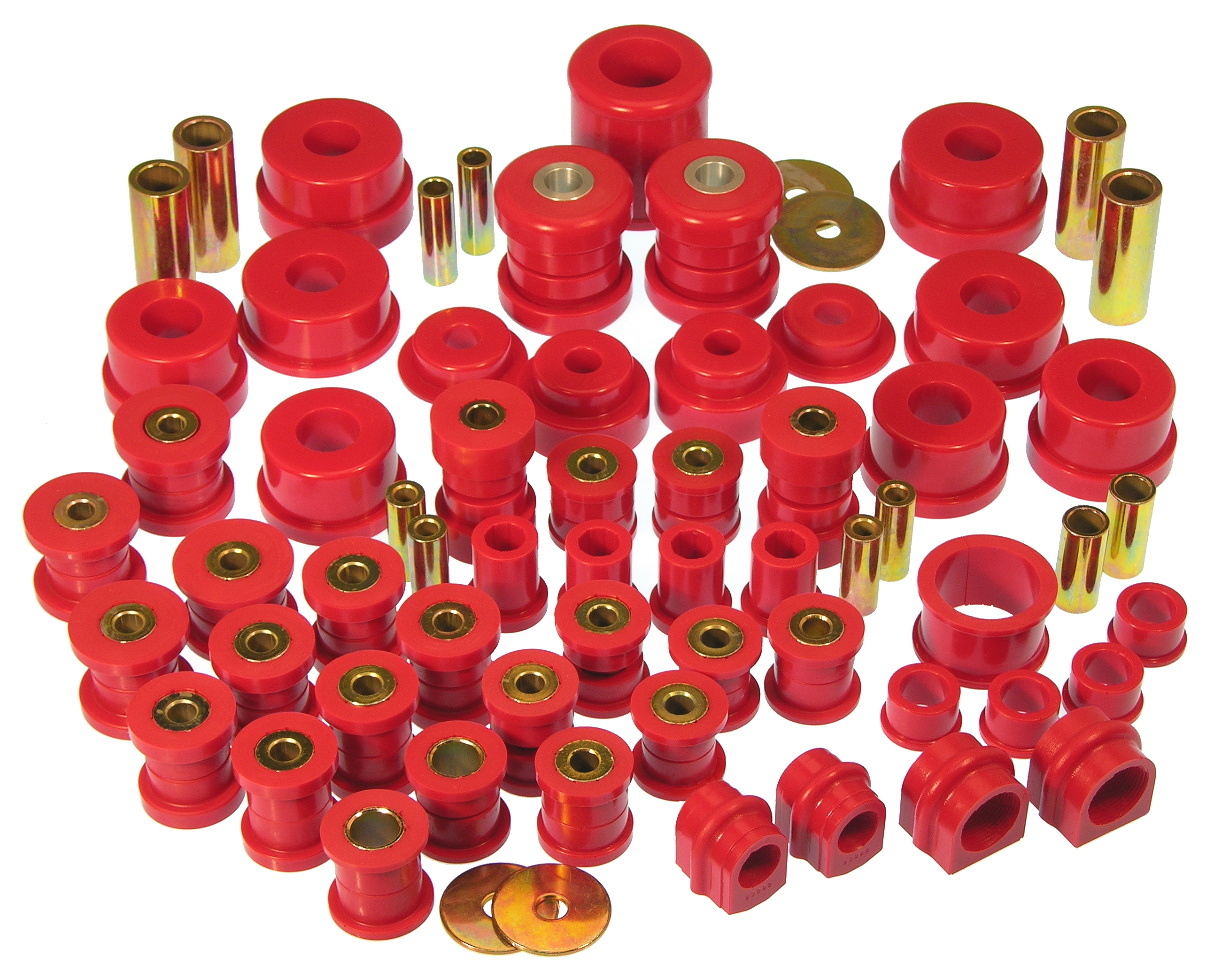 Prothane 14-2007 - 03-09 Nissan 350Z Total Kit - Red Prothane 14-2007 - 03-09 Nissan 350Z Total Kit - Red