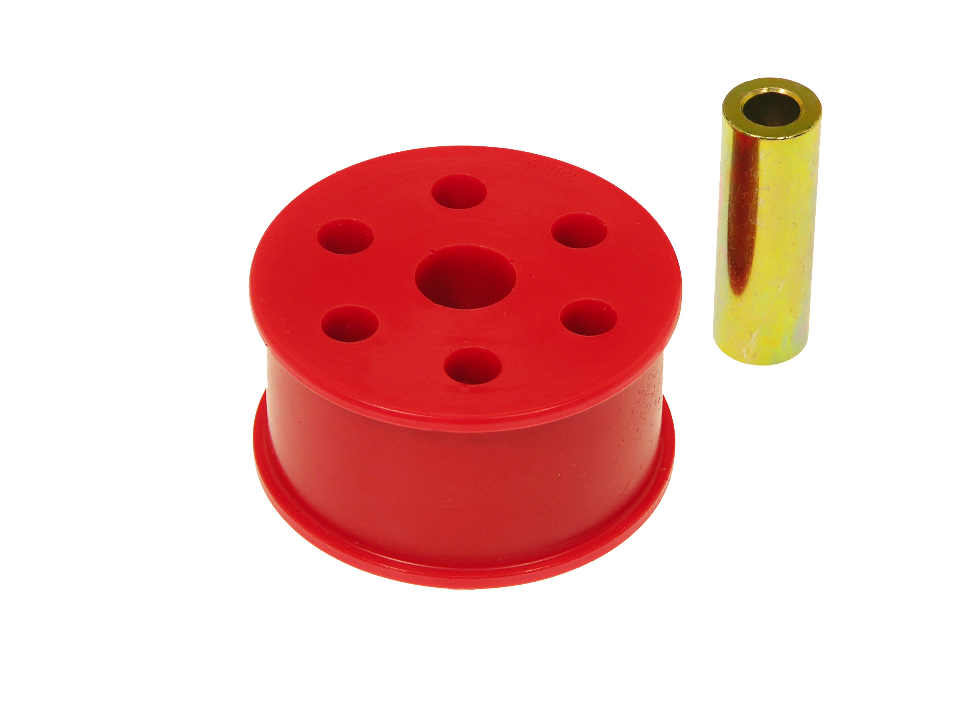 Prothane 13-508 - 00-03 Mitsubishi Eclipse V6 Rear Motor Mount Insert - Red