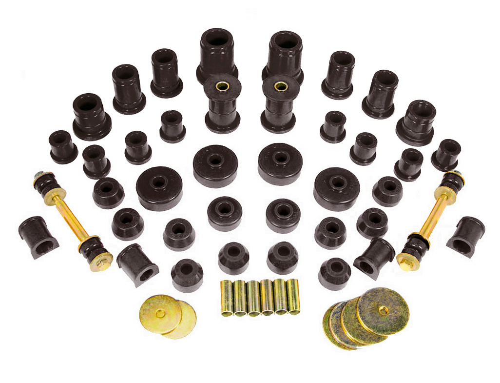 Prothane 18-2003-BL - 86-88 Toyota Truck 4wd Total Kit - Black Prothane 18-2003-BL - 86-88 Toyota Truck 4wd Total Kit - Black