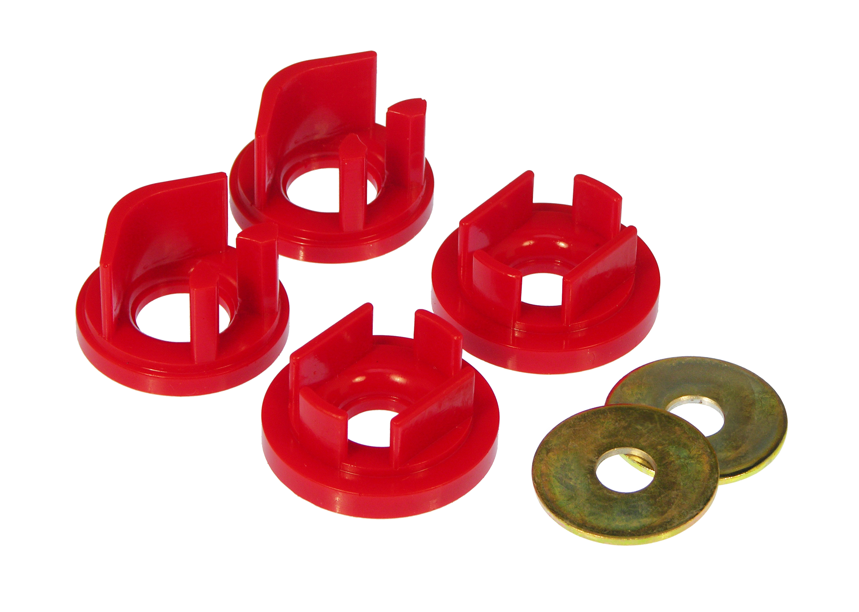Prothane 16-1610 - Subaru Diff Insert Bushings - Red
