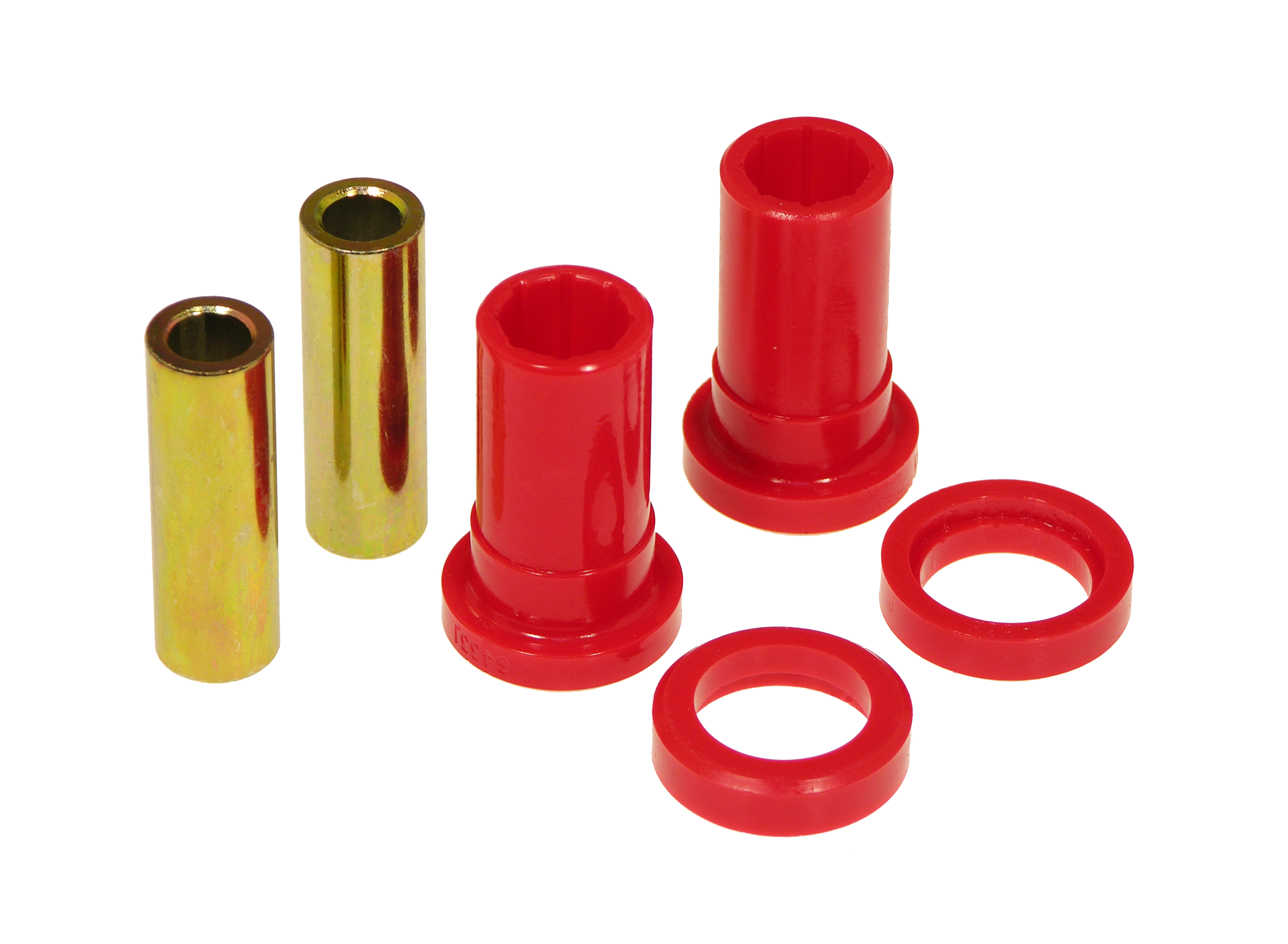 Prothane 18-210 - 85-87 Toyota Corolla Front Control Arm Bushings - Red Prothane 18-210 - 85-87 Toyota Corolla Front Control Arm Bushings - Red