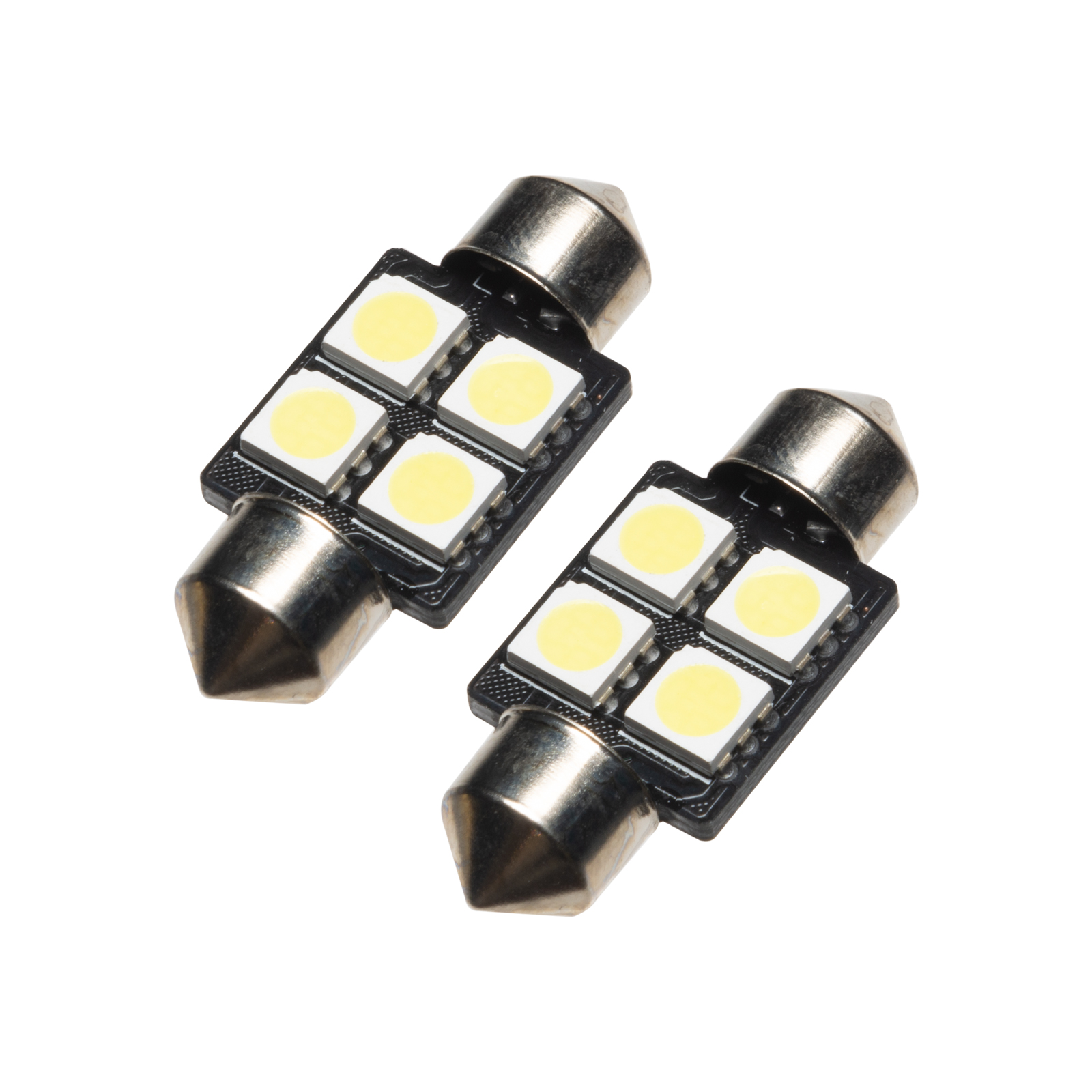 ORACLE Lighting 5203-001 - 33MM 4 LED 3-Chip Festoon Bulbs (Pair) - Cool White ORACLE Lighting 5203-001 - 33MM 4 LED 3-Chip Festoon Bulbs (Pair) - Cool White