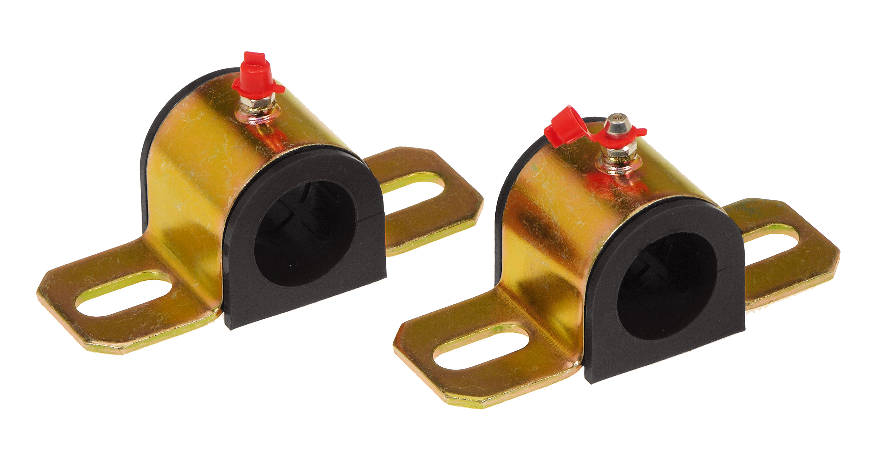 Prothane 19-1178-BL - Universal Greasable Sway Bar Bushings - 1 1/8in - Type B Bracket - Black