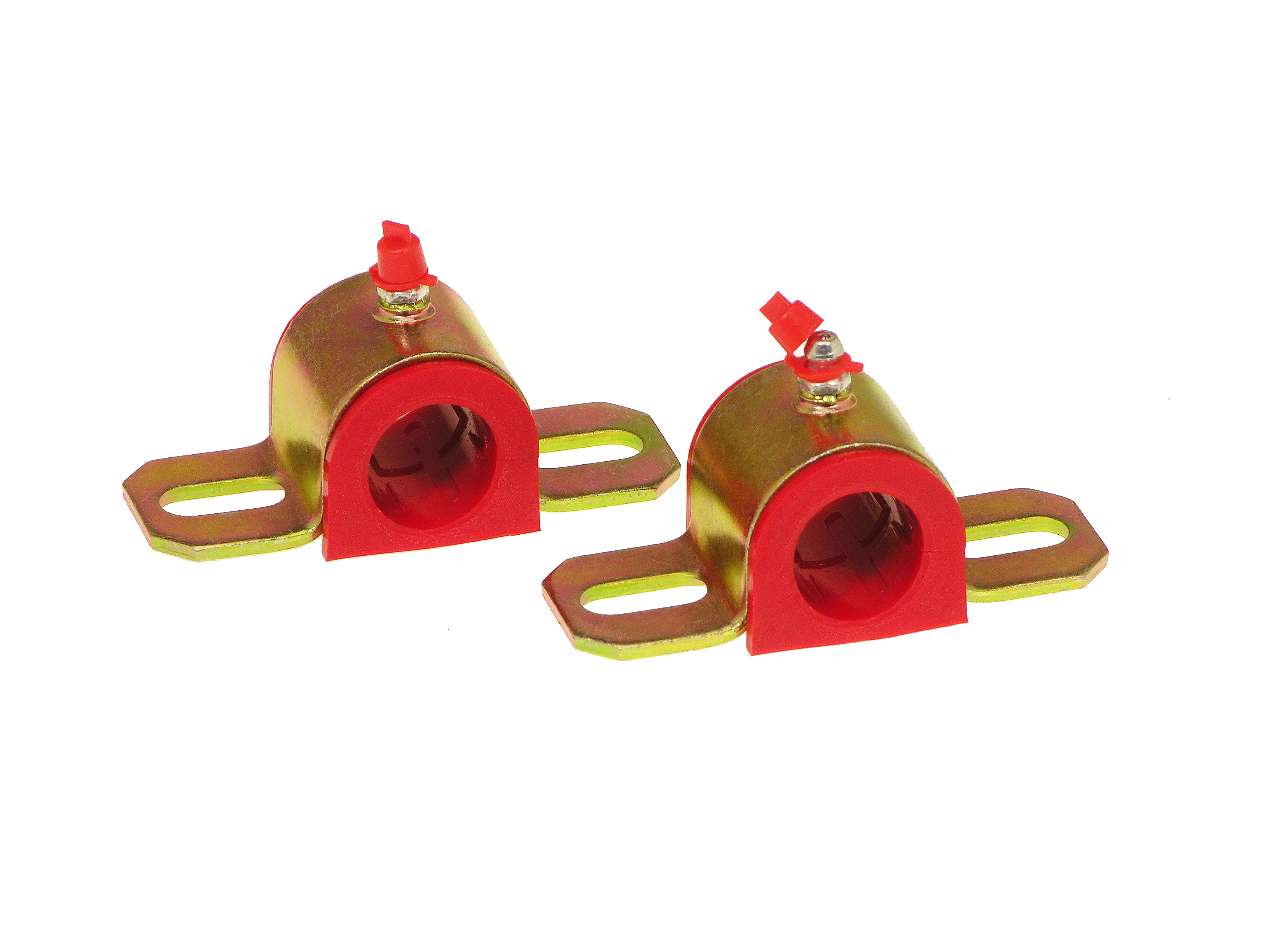 Prothane 19-1166 - Universal Greasable Sway Bar Bushings - 23MM - Type A Bracket - Red
