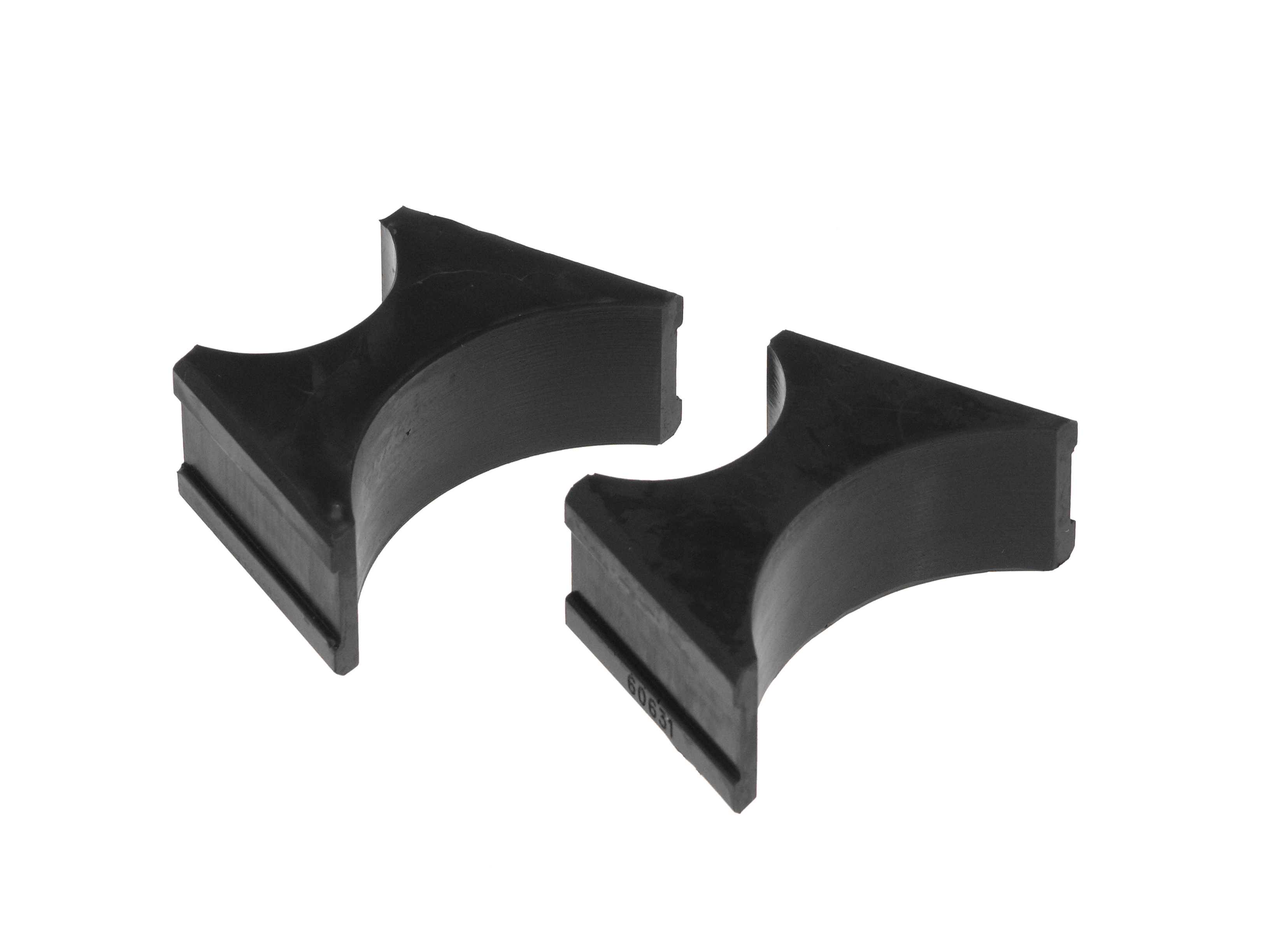 Prothane 19-1720-BL - Universal Shock Reservoir Mounts - 1.5/3.0 Diameter - Black
