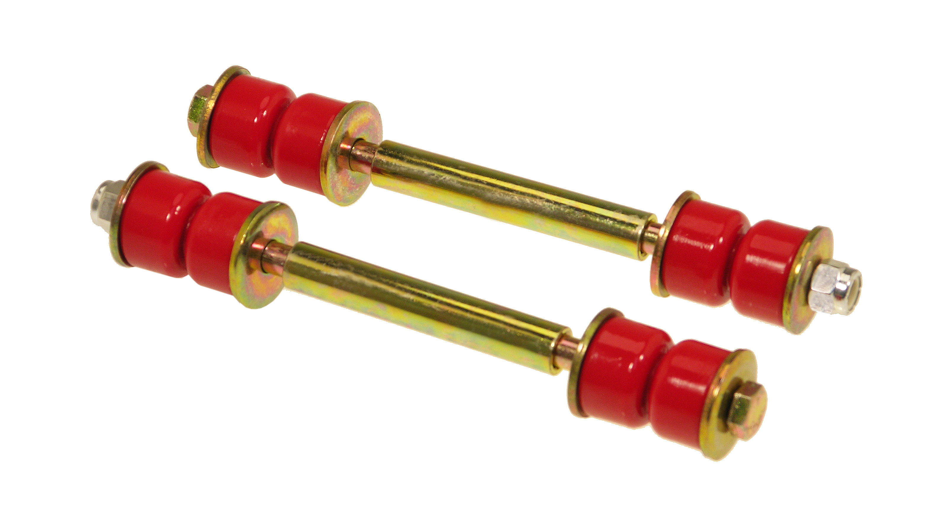 Prothane 19-416 - Universal End Link Set - 5in Mounting Length - Red