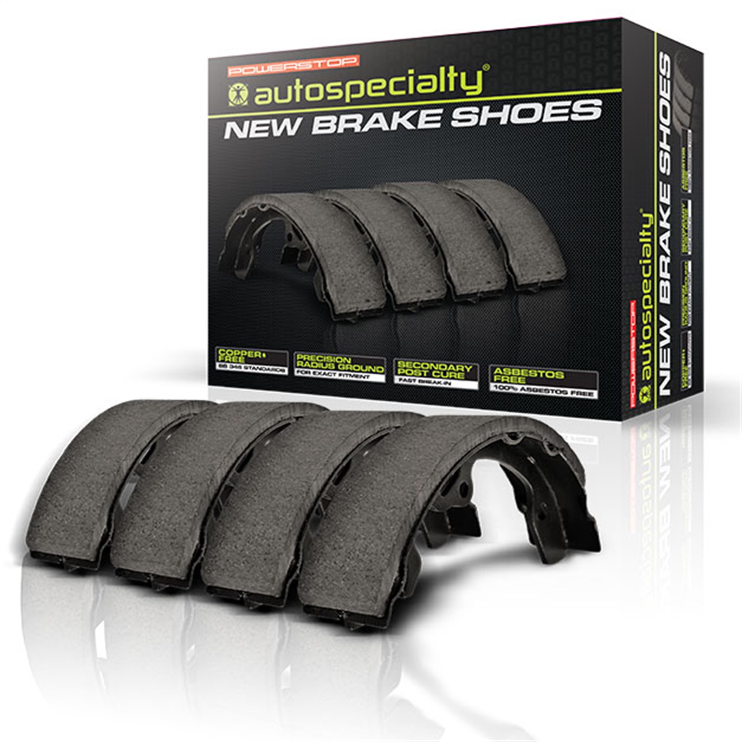 PowerStop B154 - Power Stop 62-68 Dodge Dart Front Autospecialty Brake Shoes
