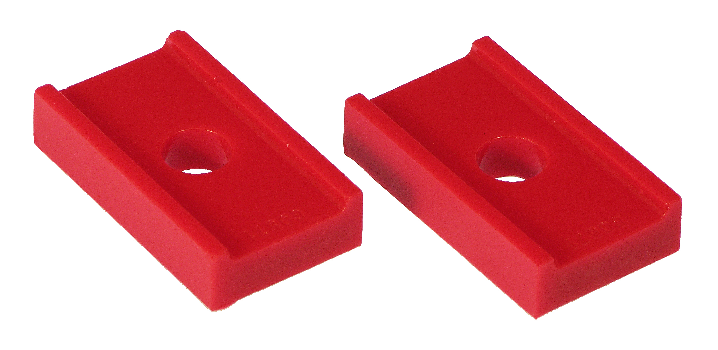 Prothane 26-49018 - 63-73 MG MGB Gearbox Steady Rod Pad Kit - Red