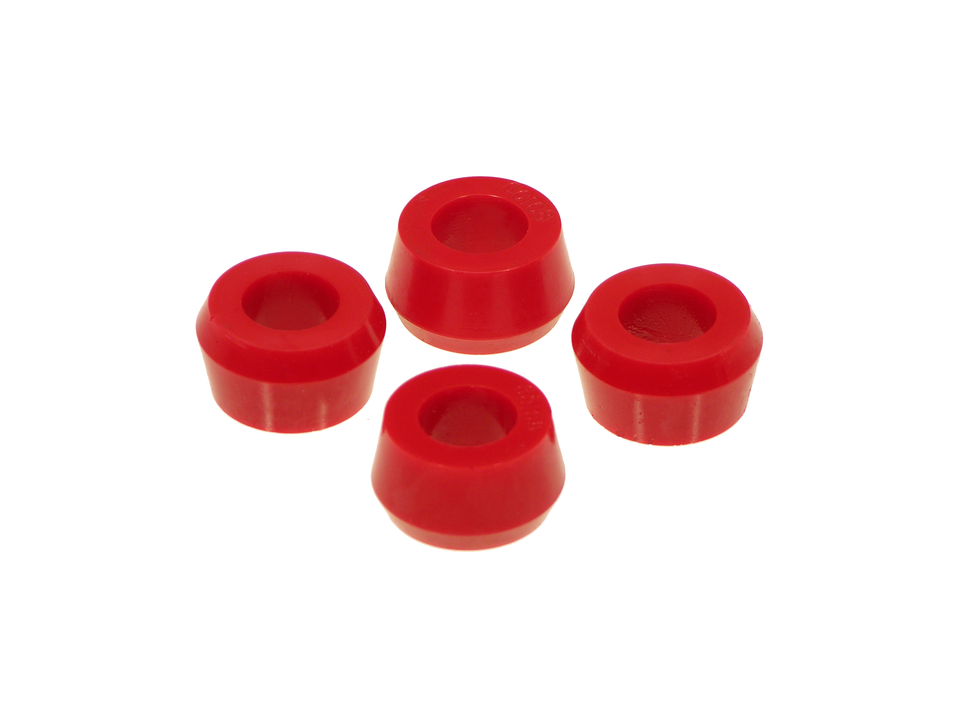 Prothane 19-918 - Universal Shock Bushings - Large Hourglass - 3/4 ID - Red