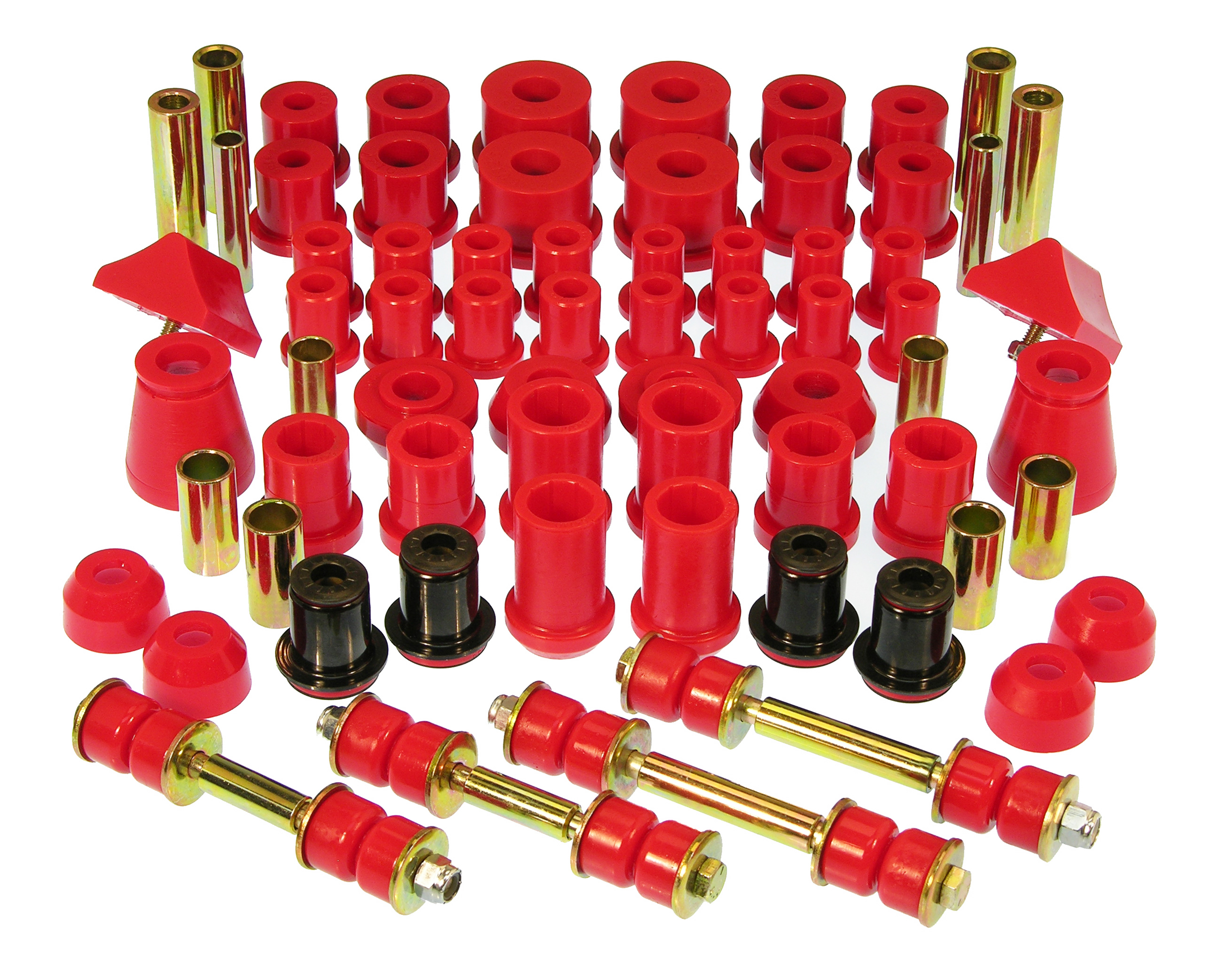 Prothane 4-2001 - 62-76 Chrysler A / B / E Body Total Kit - Red Prothane 4-2001 - 62-76 Chrysler A / B / E Body Total Kit - Red