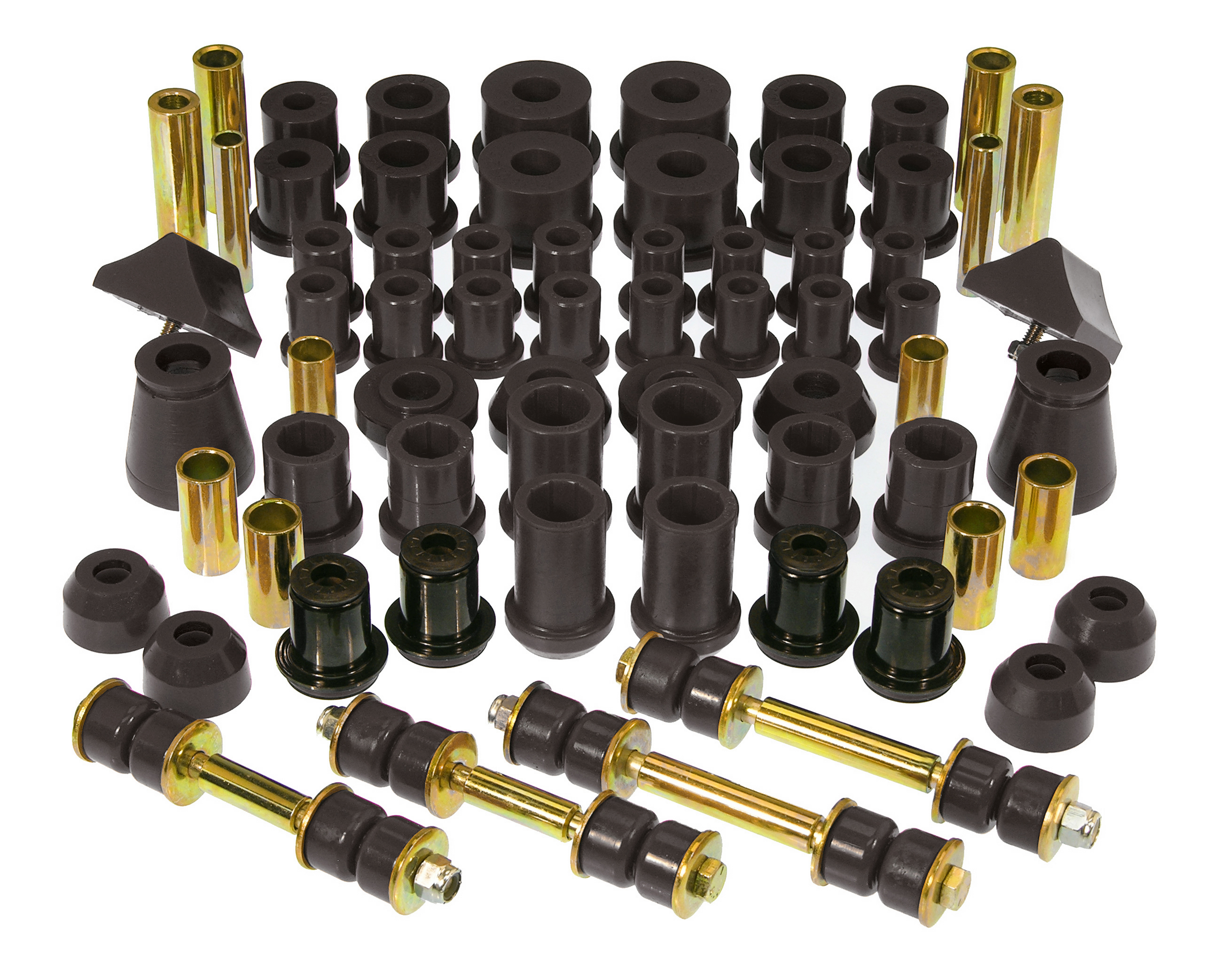 Prothane 4-2001-BL - 62-76 Chrysler A / B / E Body Total Kit - Black