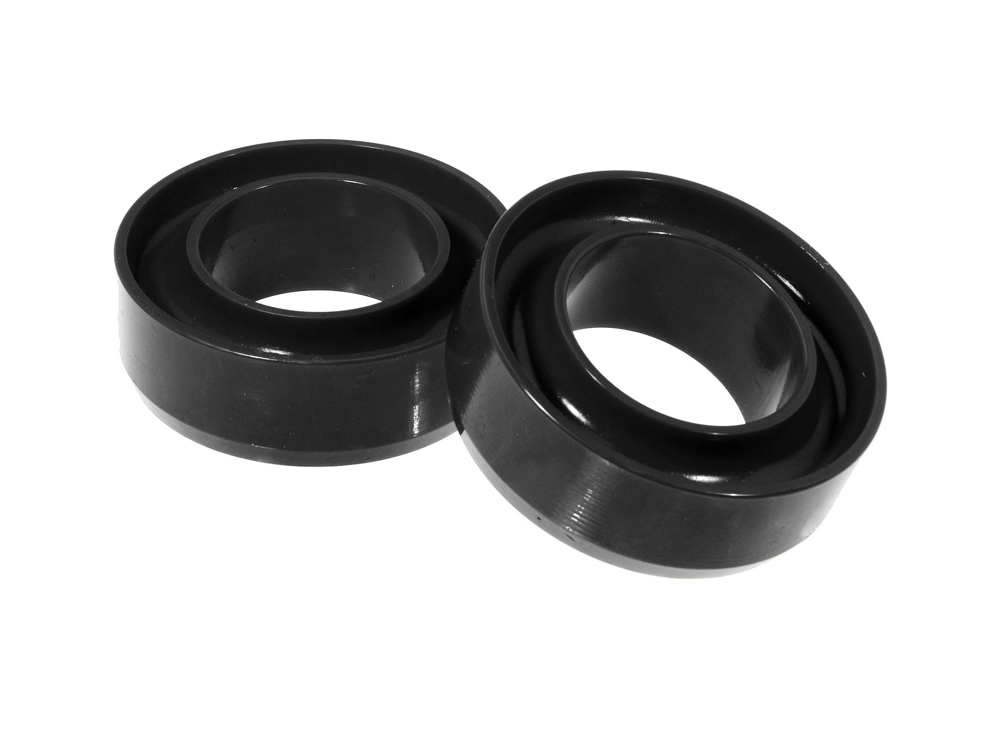 Prothane 4-1706-BL - 02-04 Dodge Ram 2wd Front Coil Spring 2in Lift Spacer - Black