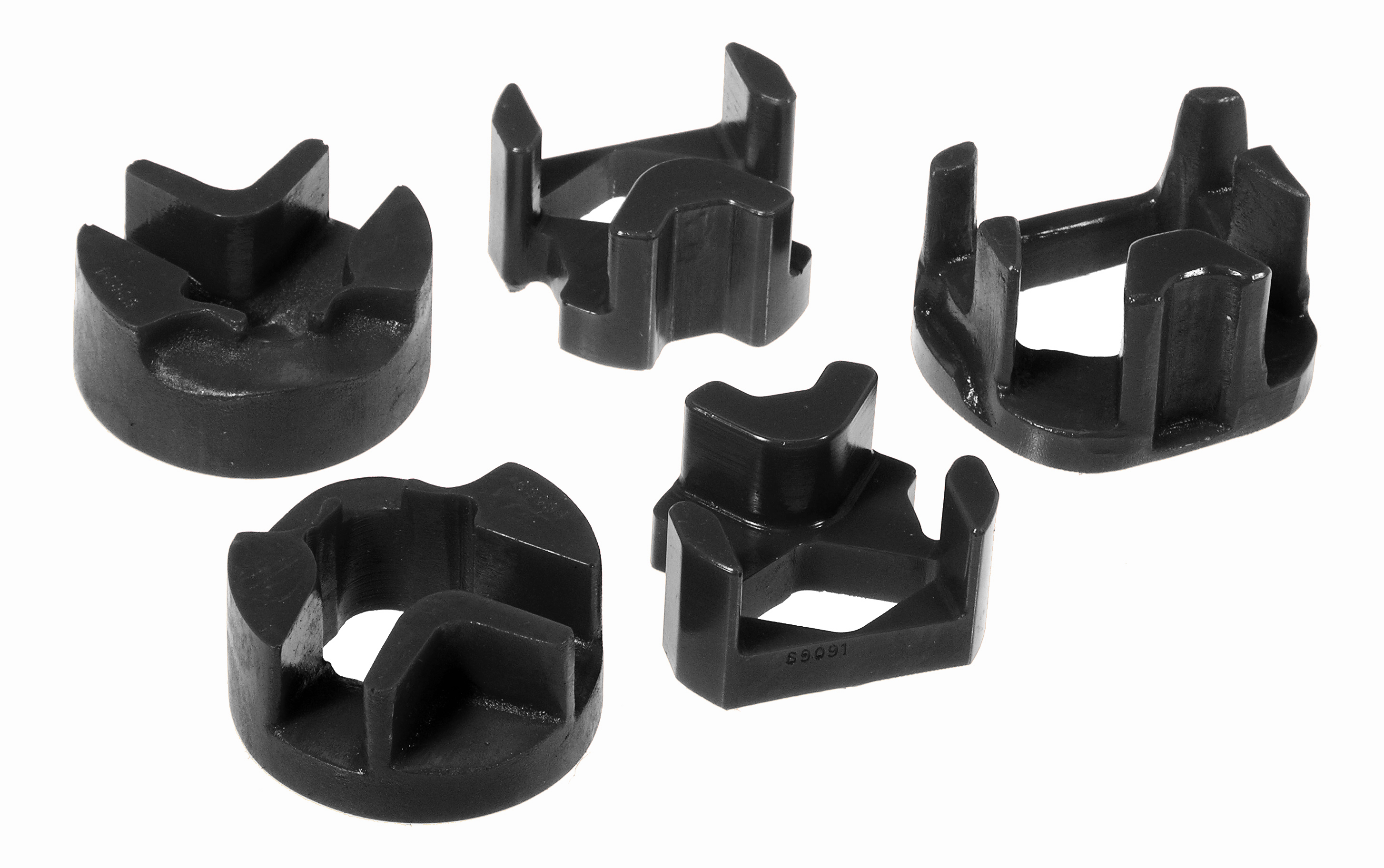 Prothane 4-1902-BL - 95-99 Dodge Neon 3 Mount Kit - Soft - Black