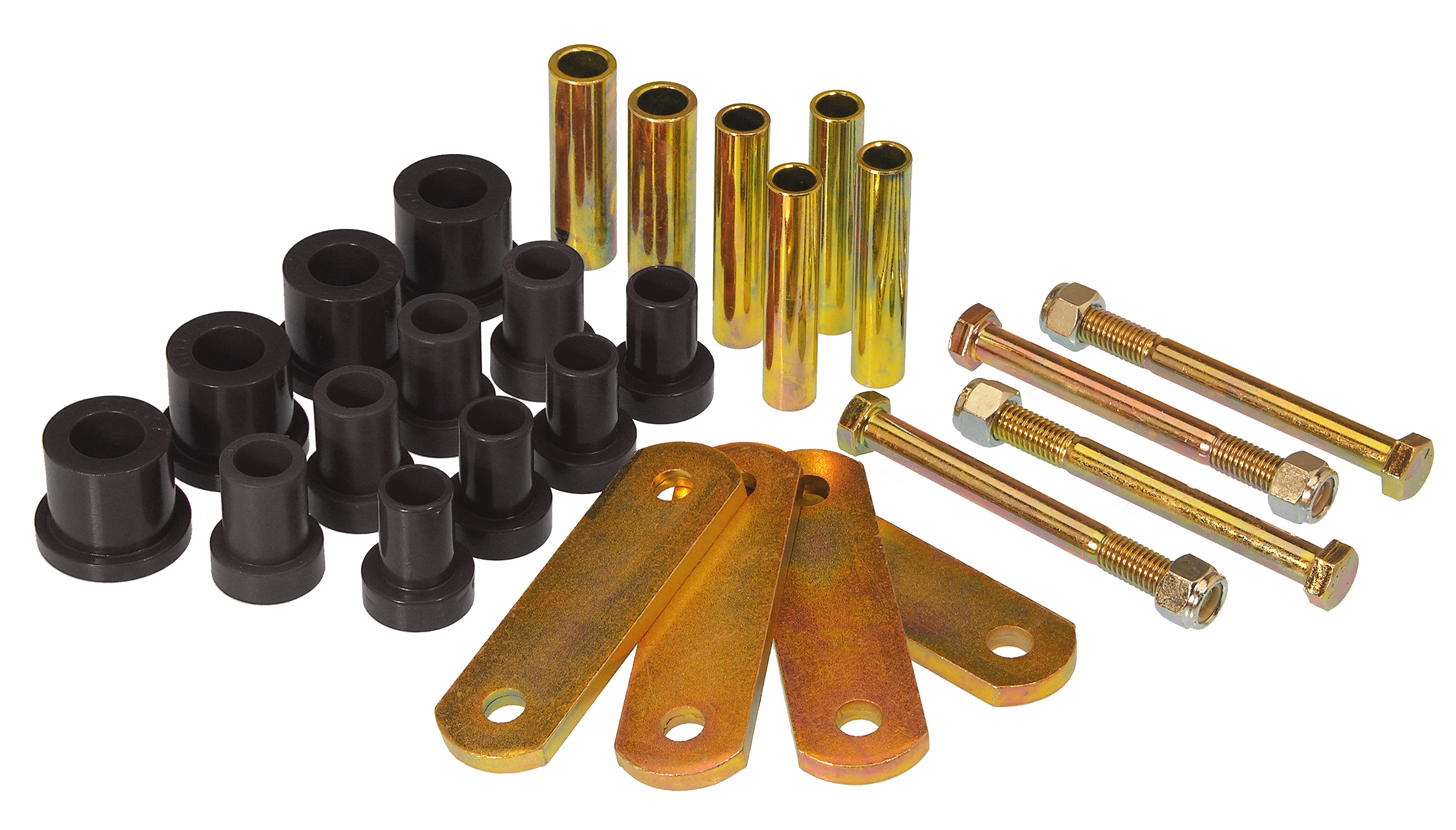 Prothane 4-1018-BL - Chrysler SS Conv HD Spring & Shackles Bushings - Black