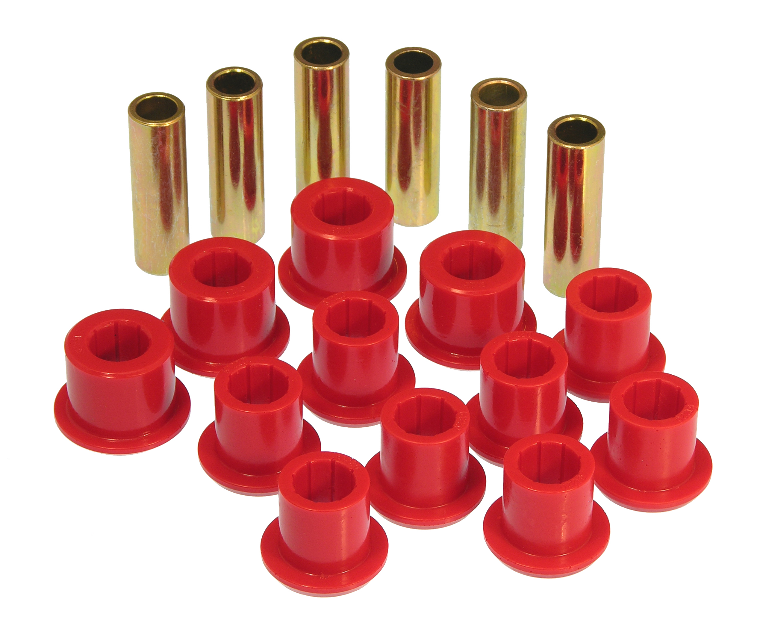 Prothane 6-1027 - 98-08 Ford Ranger Rear Leaf Spring Bushings - Red