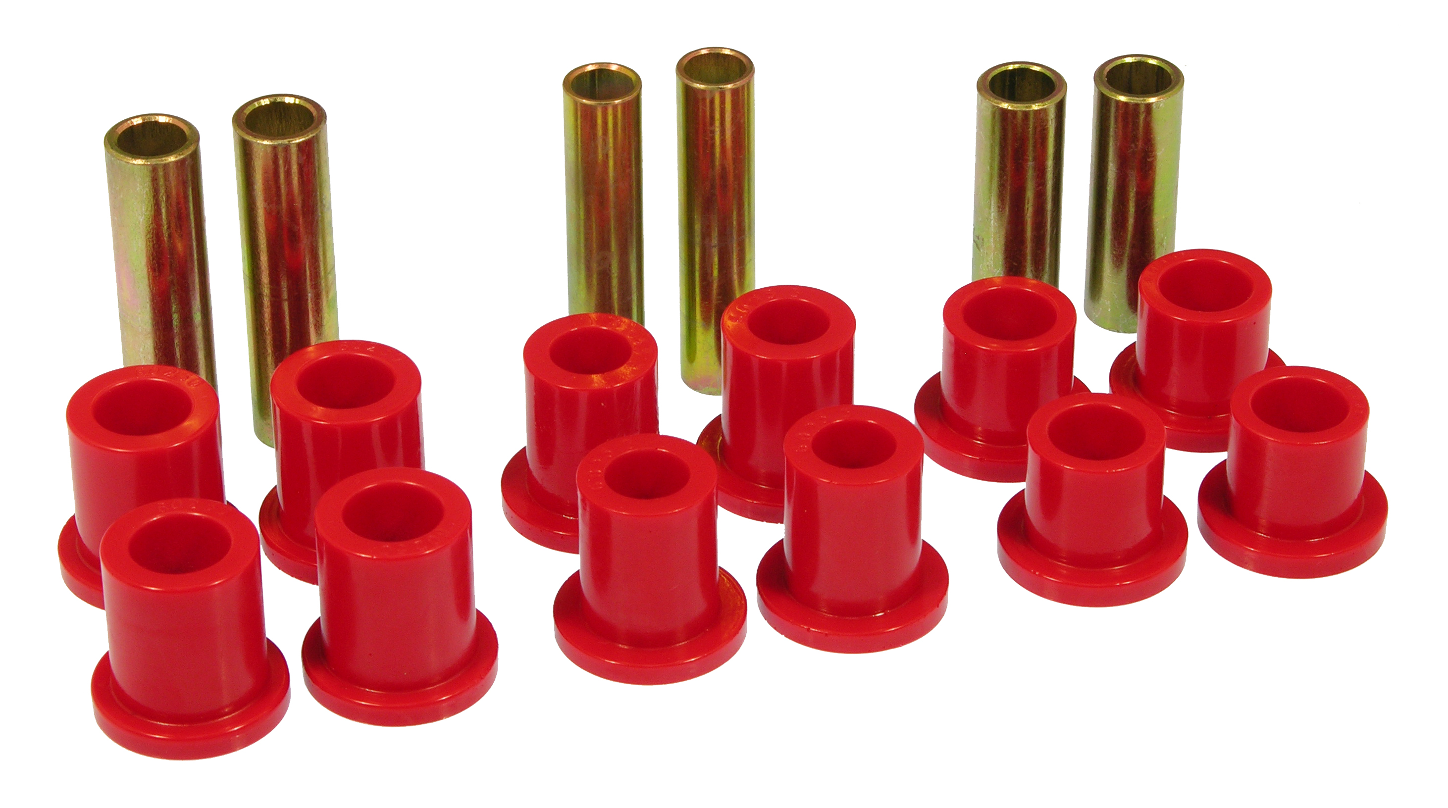 Prothane 6-1006 - 73-79 Ford F350 2wd Rear Leaf Spring Bushings - Red Prothane 6-1006 - 73-79 Ford F350 2wd Rear Leaf Spring Bushings - Red