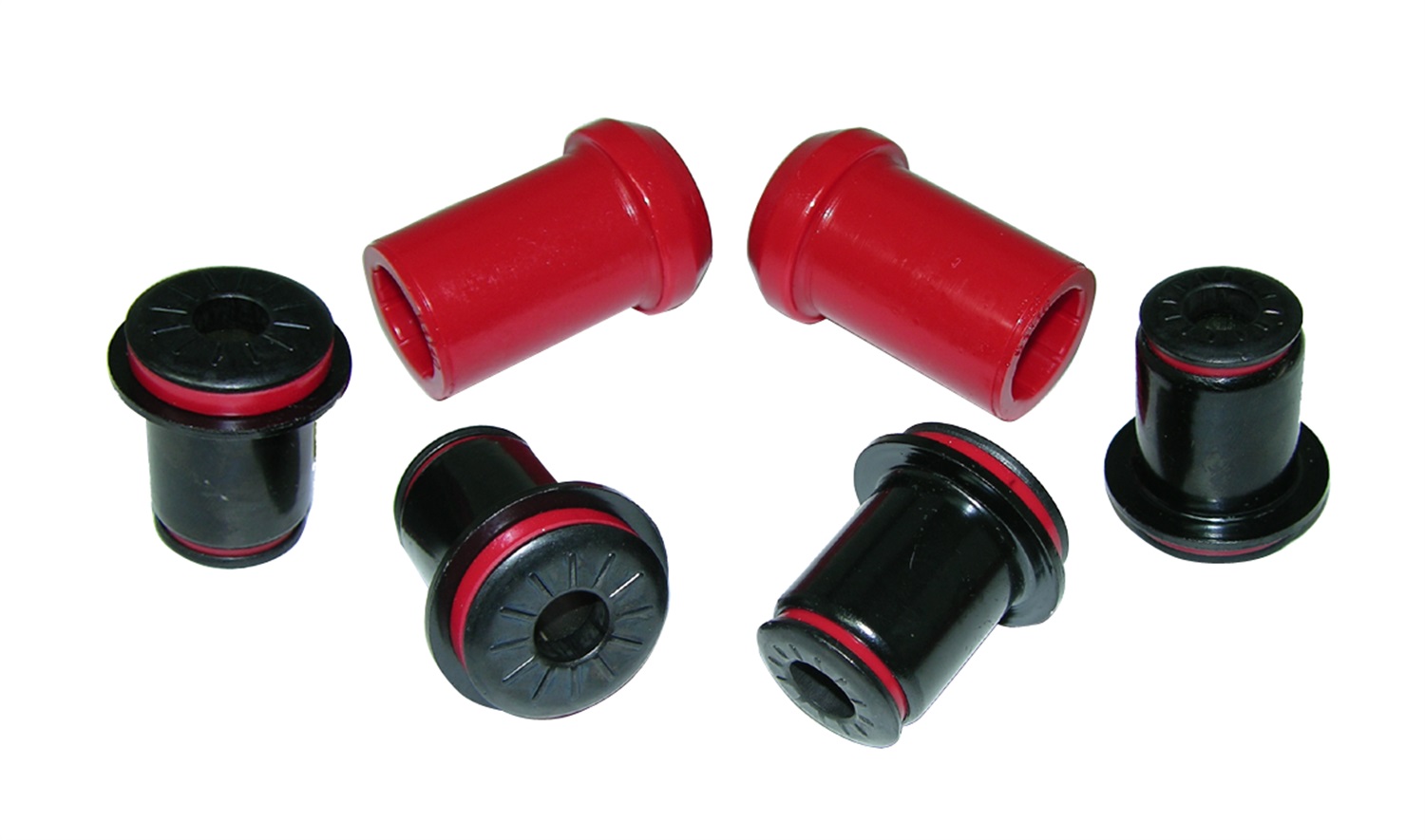 Prothane 4-215 - 62-76 Chrysler Control Arm Bushings w/ Shell - Red Prothane 4-215 - 62-76 Chrysler Control Arm Bushings w/ Shell - Red