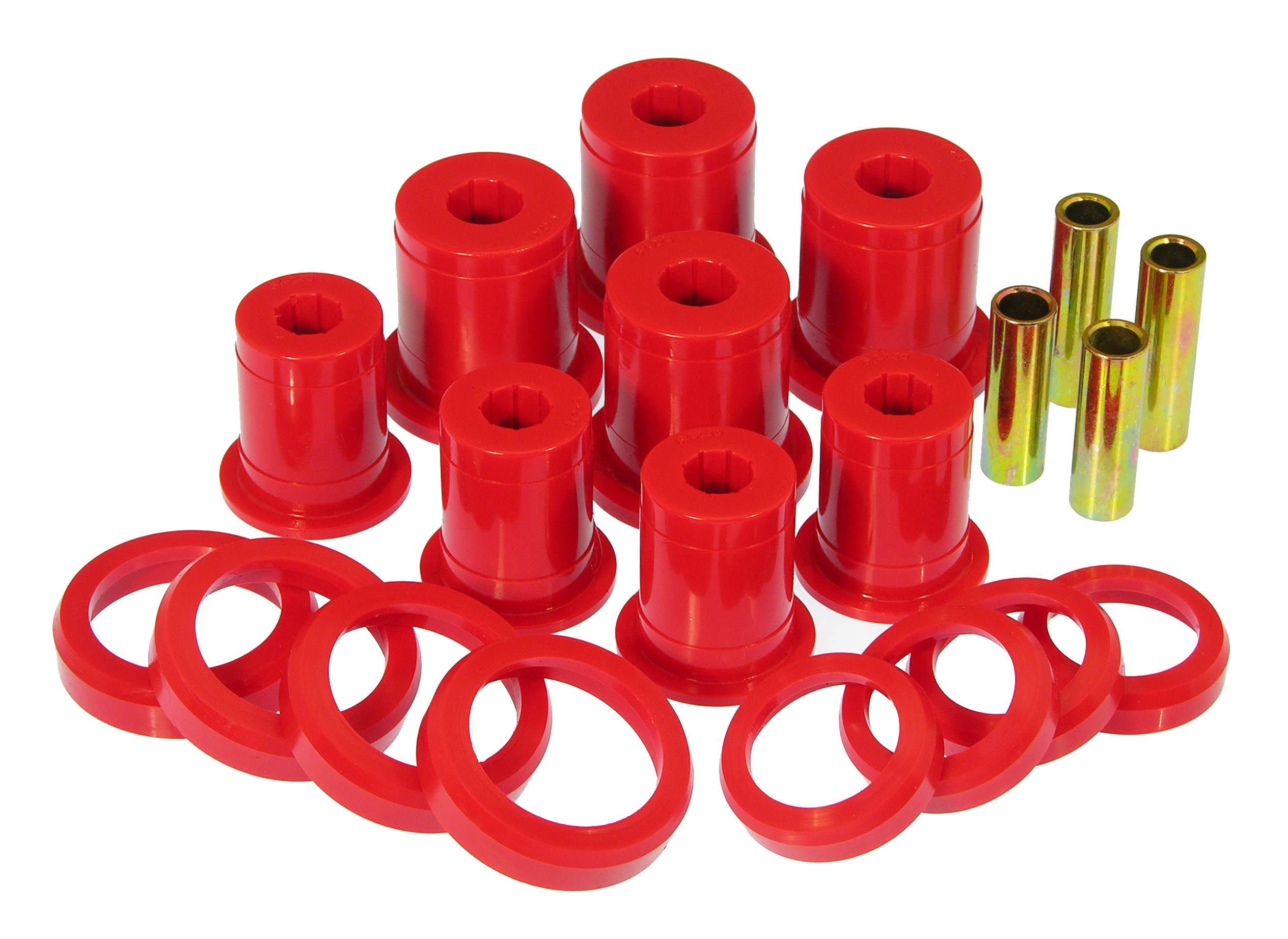 Prothane 4-217 - Dodge Ram 1500-3500 4wd Front Control Arm Bushings - Red Prothane 4-217 - Dodge Ram 1500-3500 4wd Front Control Arm Bushings - Red