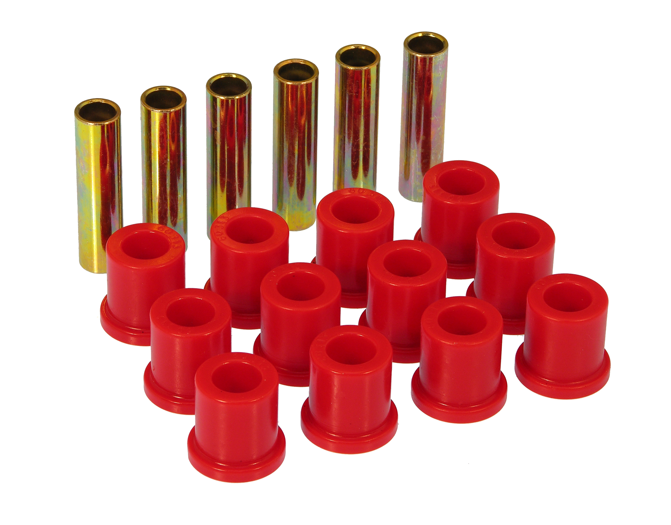 Prothane 6-1002 - 73-79 Ford F100 Rear Spring Bushings - Red Prothane 6-1002 - 73-79 Ford F100 Rear Spring Bushings - Red