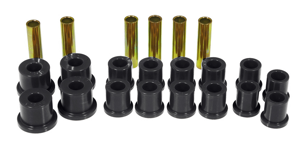 Prothane 6-1003-BL - 86-08 Ford Ranger Spring & Shackle Bushings - Black