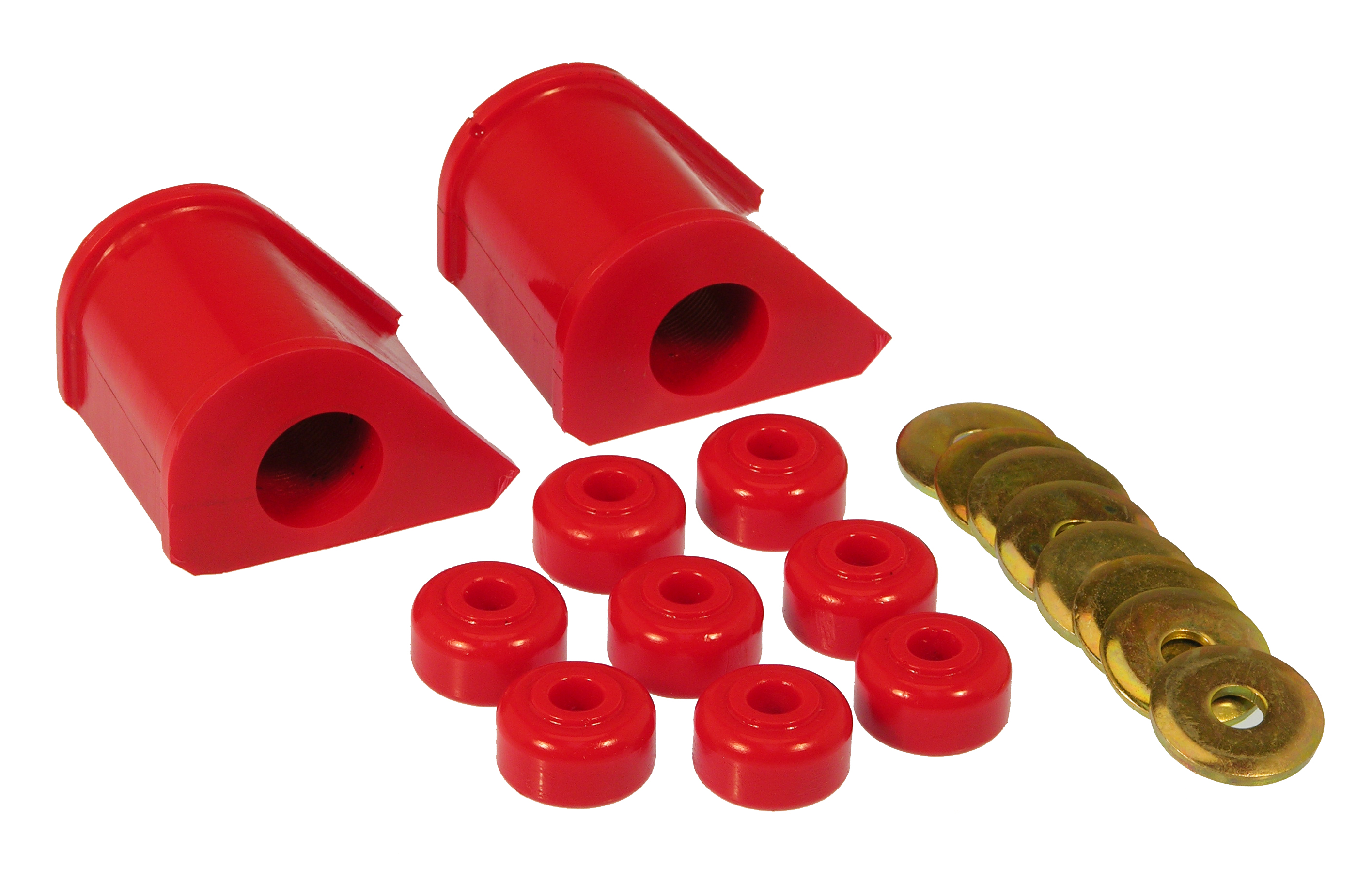 Prothane 6-1140 - 86-95 Ford Taurus Rear Sway Bar Bushings - 1in - Red
