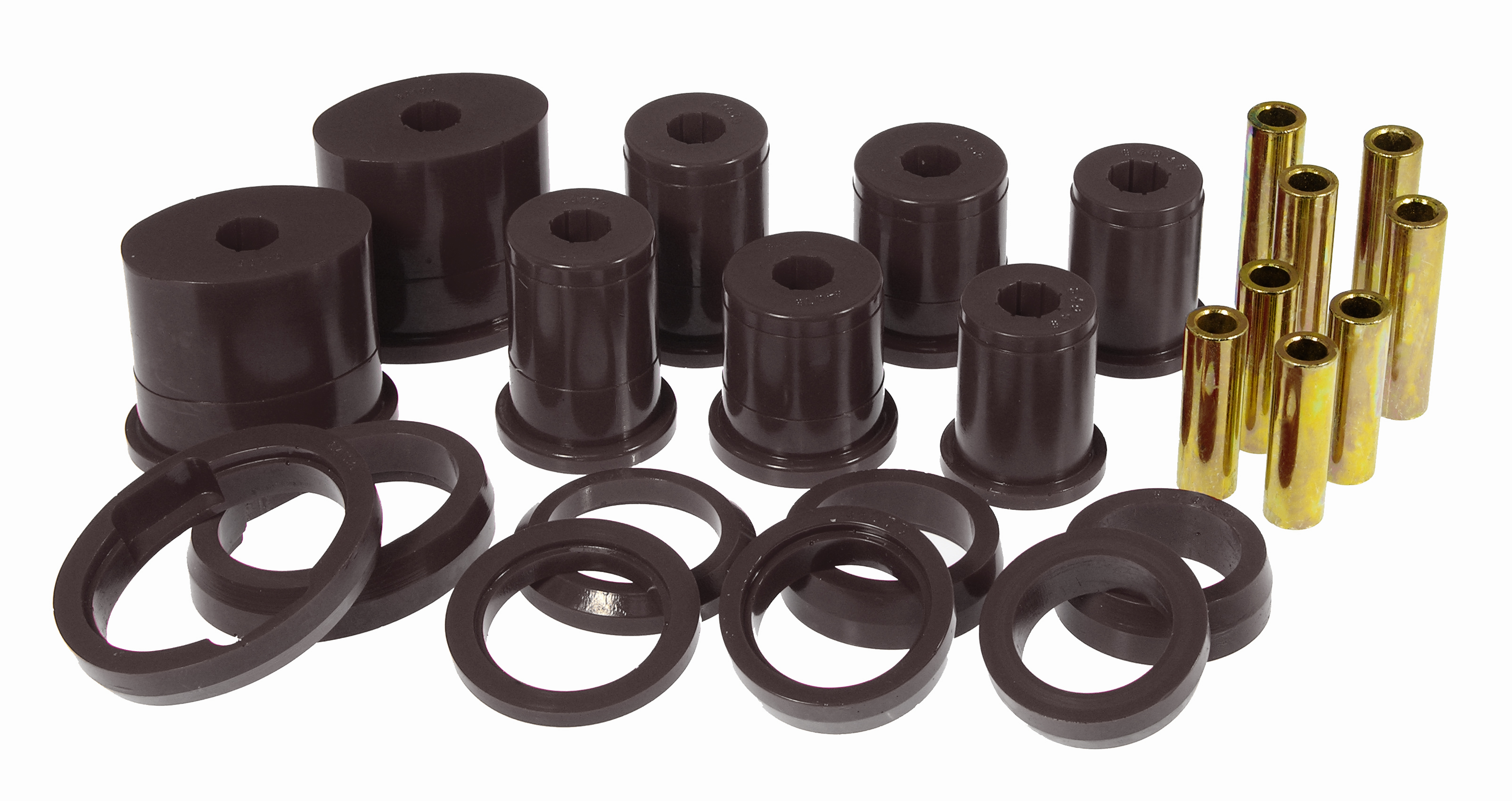 Prothane 6-302-BL - 79-98 Ford Mustang Rear Lower Oval Control Arm Bushings - Black