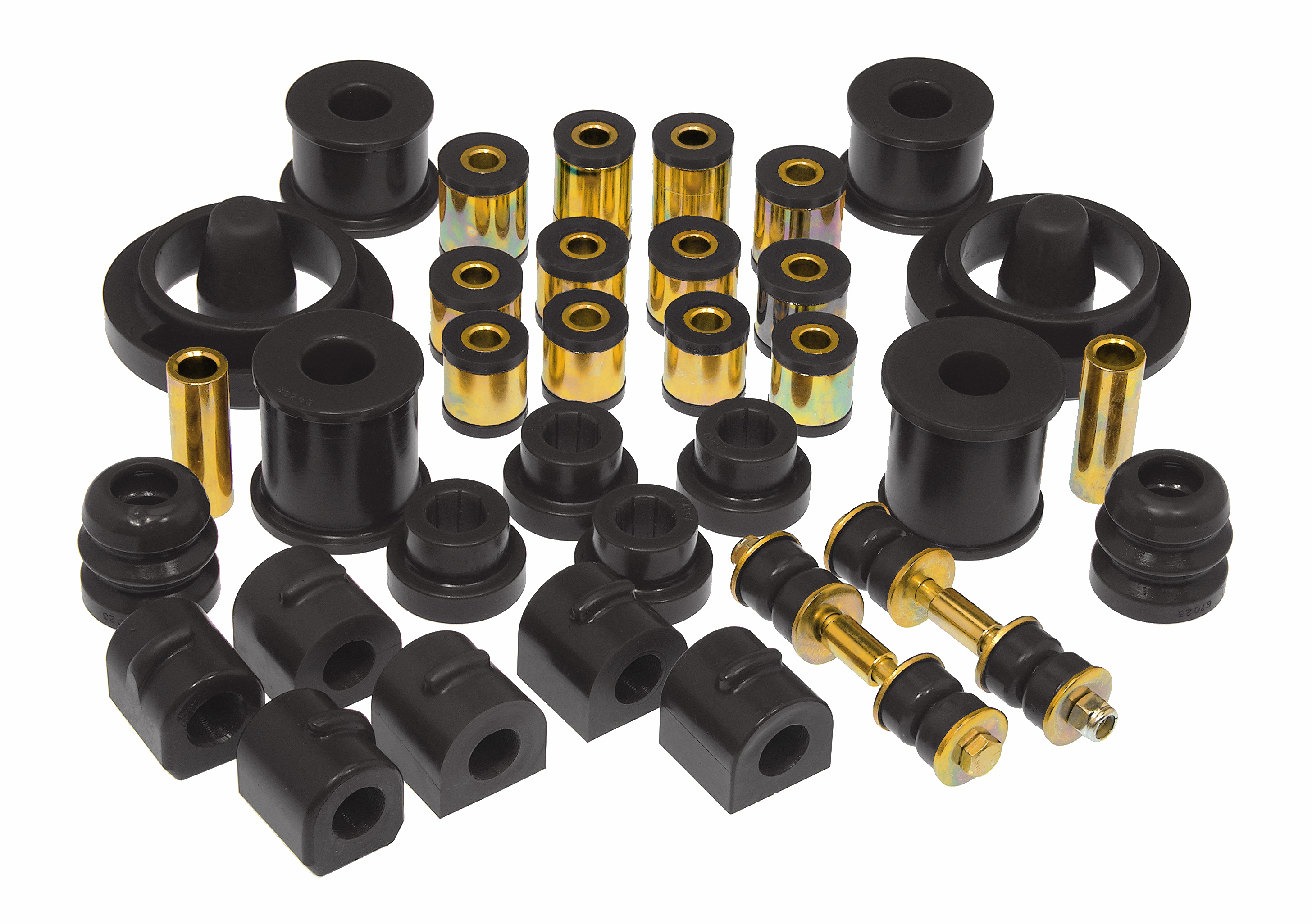 Prothane 6-2026-BL - 00-04 Ford Focus/SVT Total Kit - Black