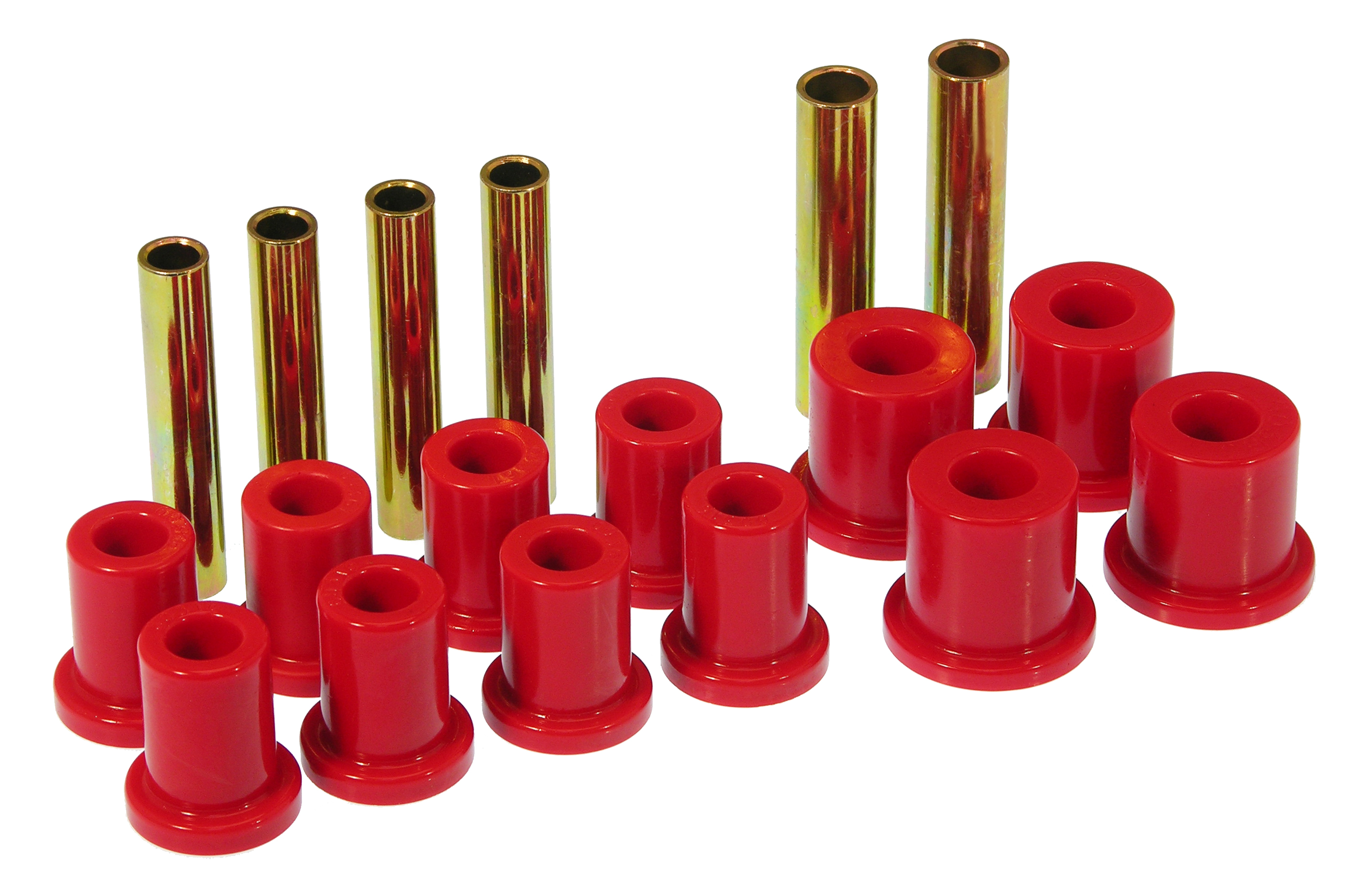 Prothane 7-1007 - 71-87 GM K10-30 4wd Front Spring Bushings - Red
