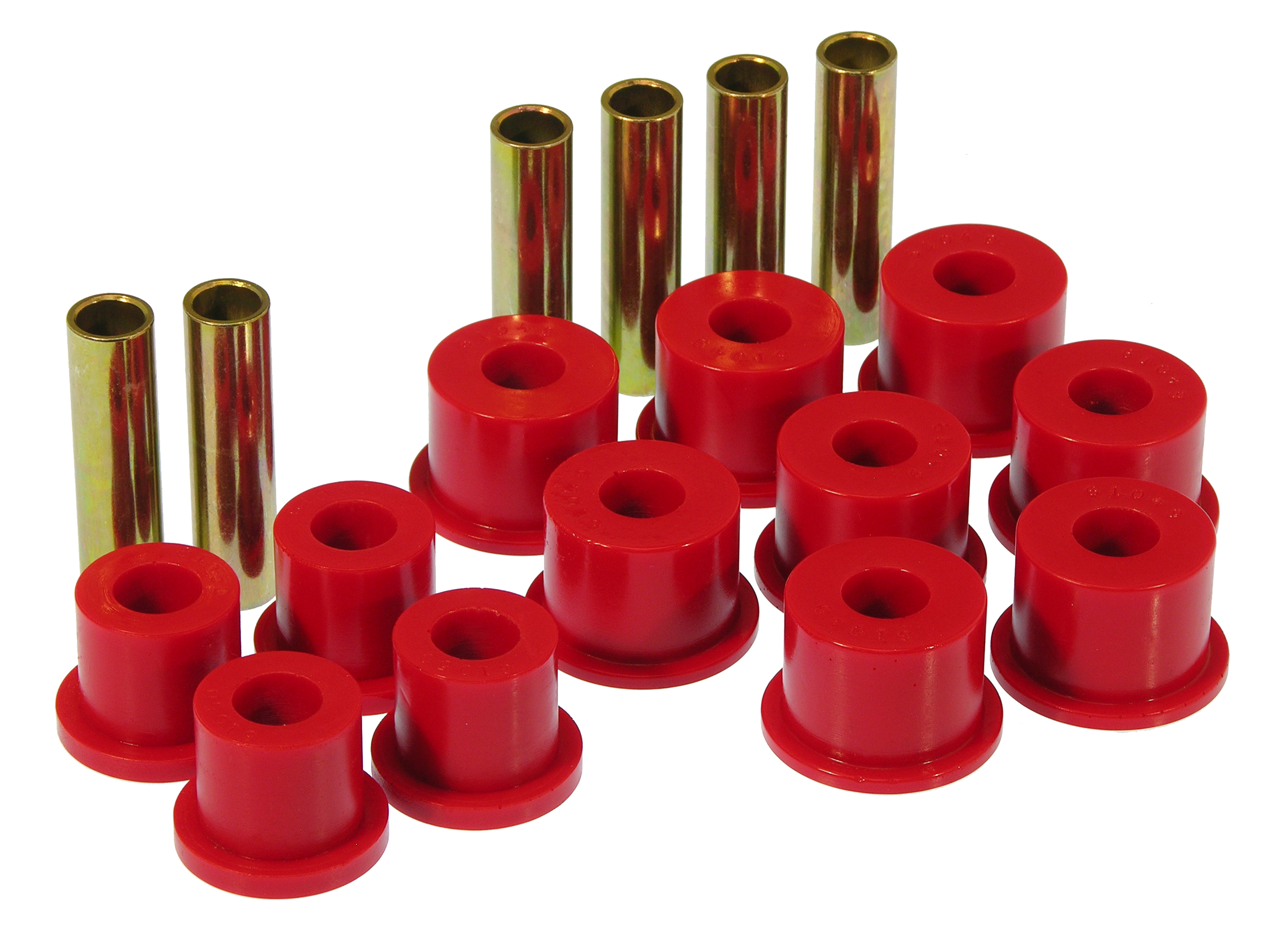 Prothane 7-1017 - 88-98 GM 2/4wd Rear Spring & Shackle Bushings - Red Prothane 7-1017 - 88-98 GM 2/4wd Rear Spring & Shackle Bushings - Red