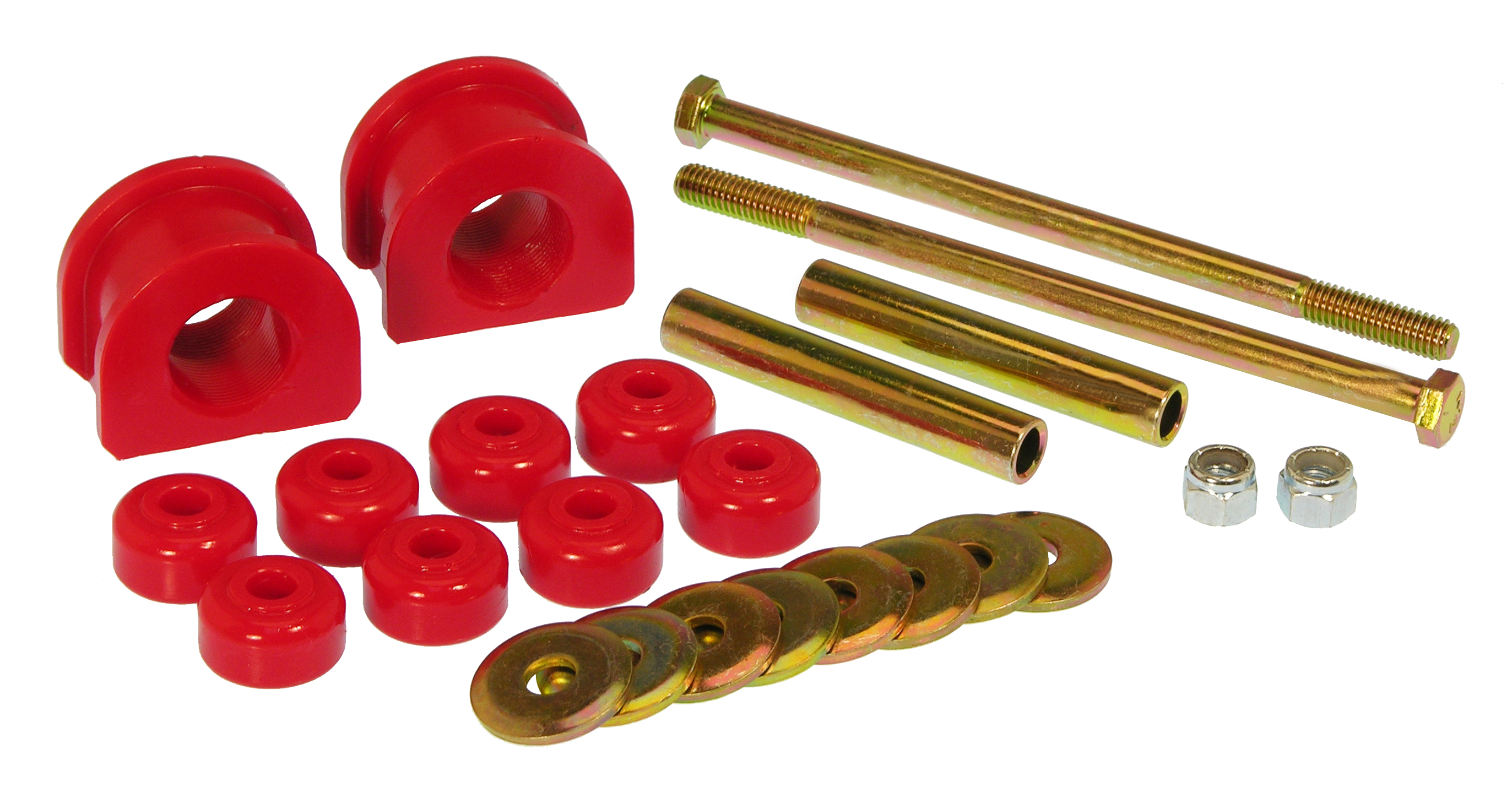 Prothane 7-1154 - 82-00 GM S-Series 2wd Front Sway Bar Bushings - 1in - Red Prothane 7-1154 - 82-00 GM S-Series 2wd Front Sway Bar Bushings - 1in - Red