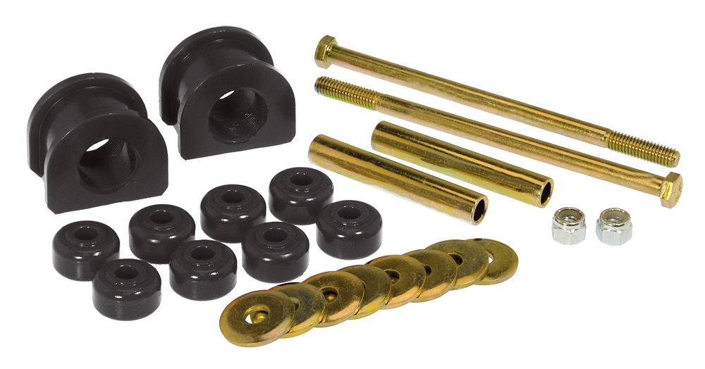 Prothane 7-1154-BL - 82-00 GM S-Series 2wd Front Sway Bar Bushings - 1in - Black