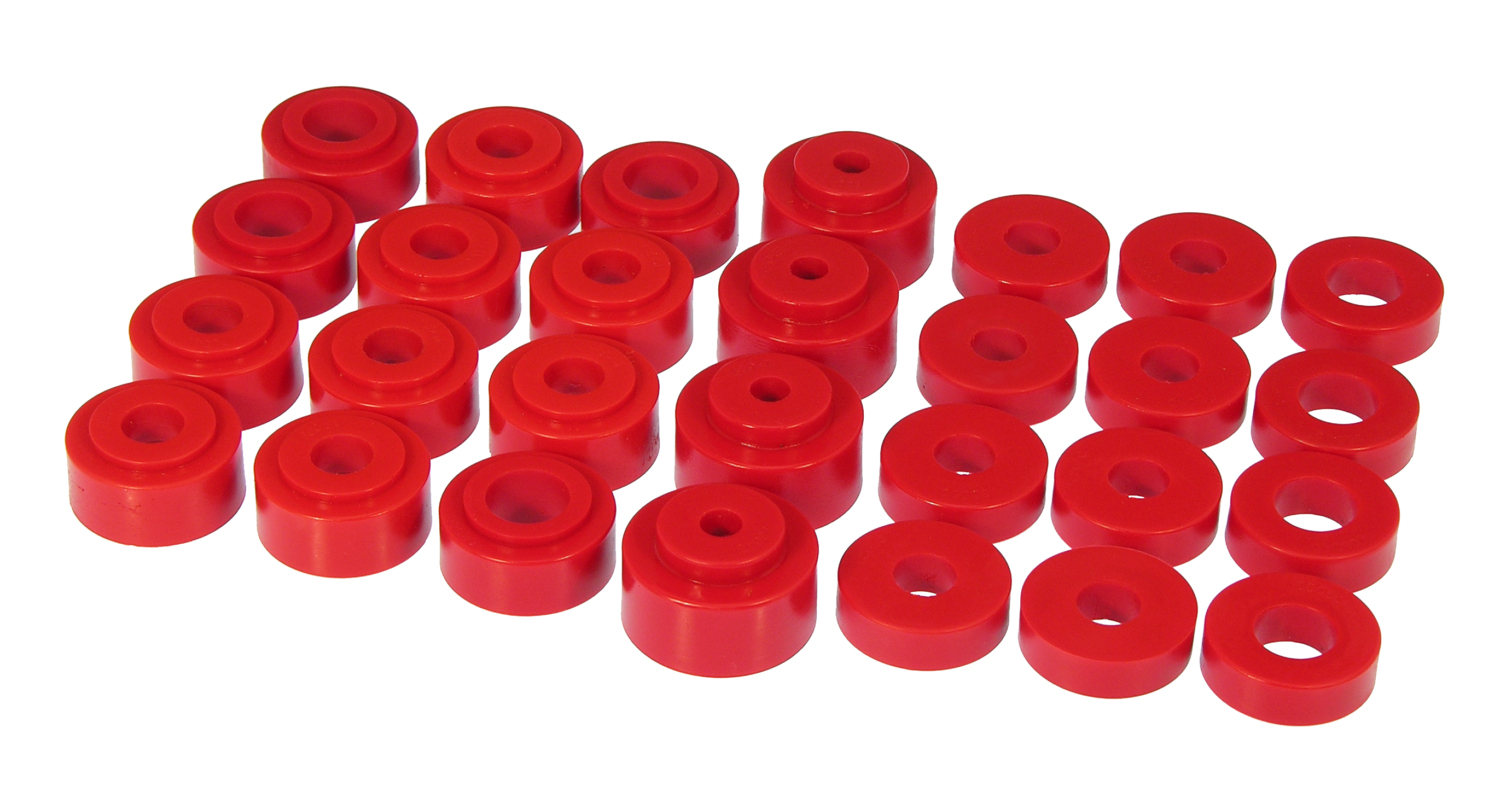 Prothane 7-124 - 68-72 GM Mid-Size Convert Body Mount - Red Prothane 7-124 - 68-72 GM Mid-Size Convert Body Mount - Red
