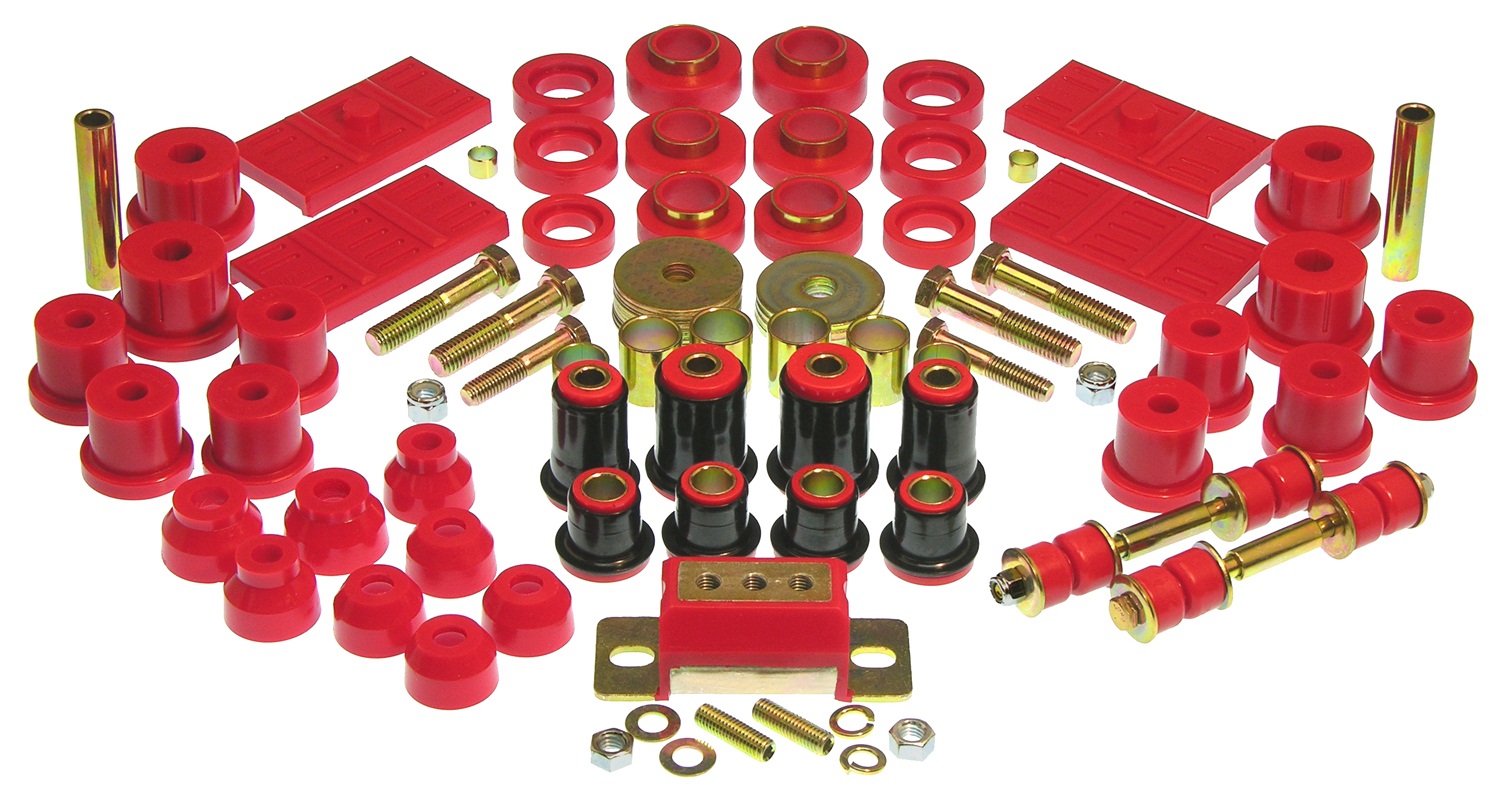 Prothane 7-2002 - 67-69 Chevy Camaro / Nova w/ Mono Total Kit - Red Prothane 7-2002 - 67-69 Chevy Camaro / Nova w/ Mono Total Kit - Red