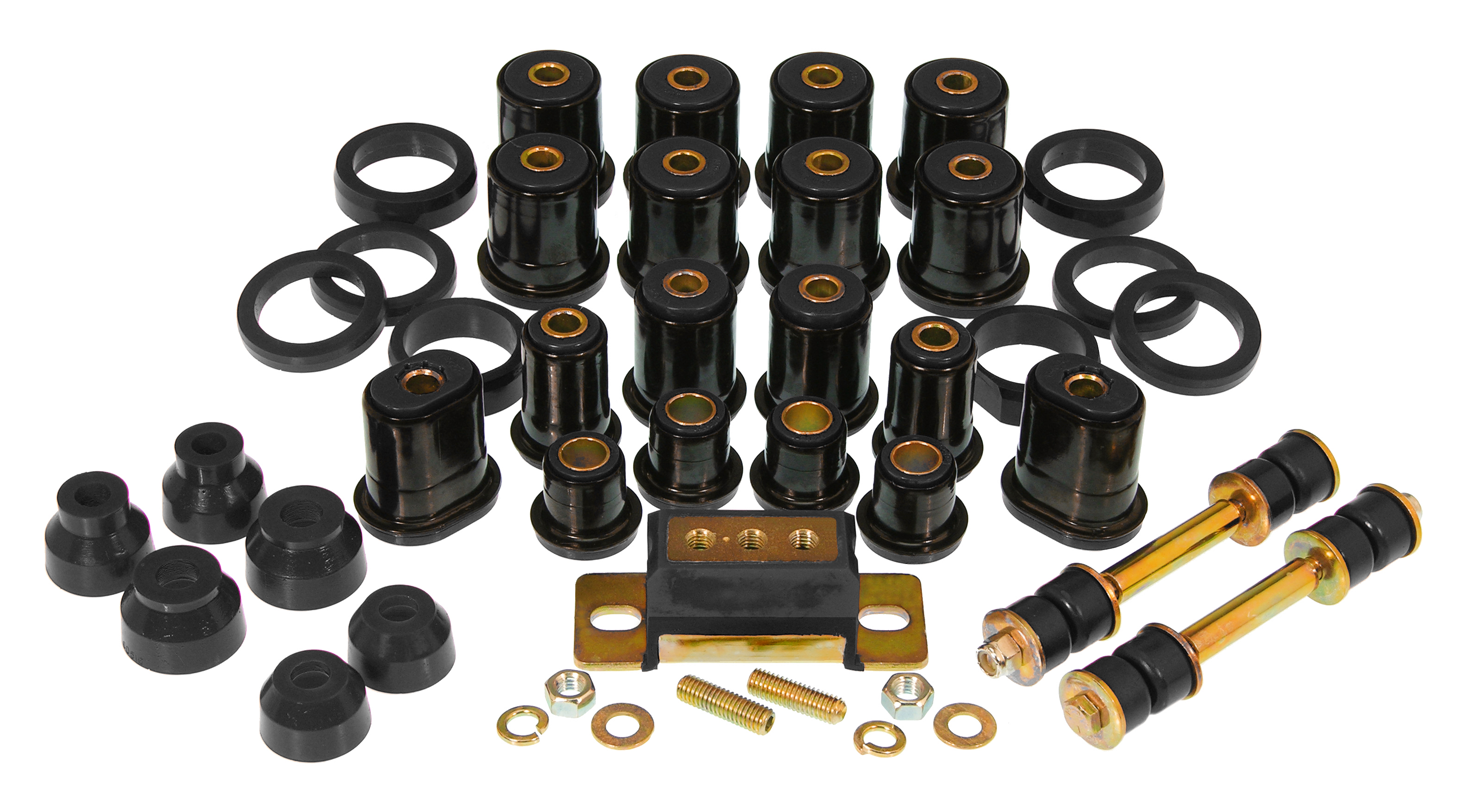 Prothane 7-2001-BL - 66-72 GM Various Cars Total Kit - Black