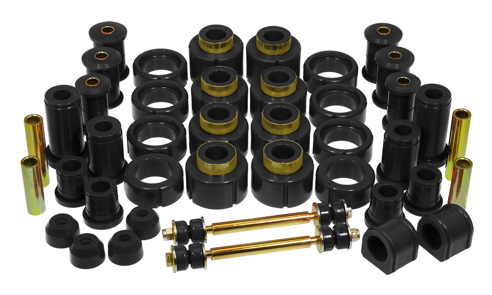 Prothane 7-2022-BL - 88-98 Chevy Std / Xtra Cab 4wd Total Kit - Black