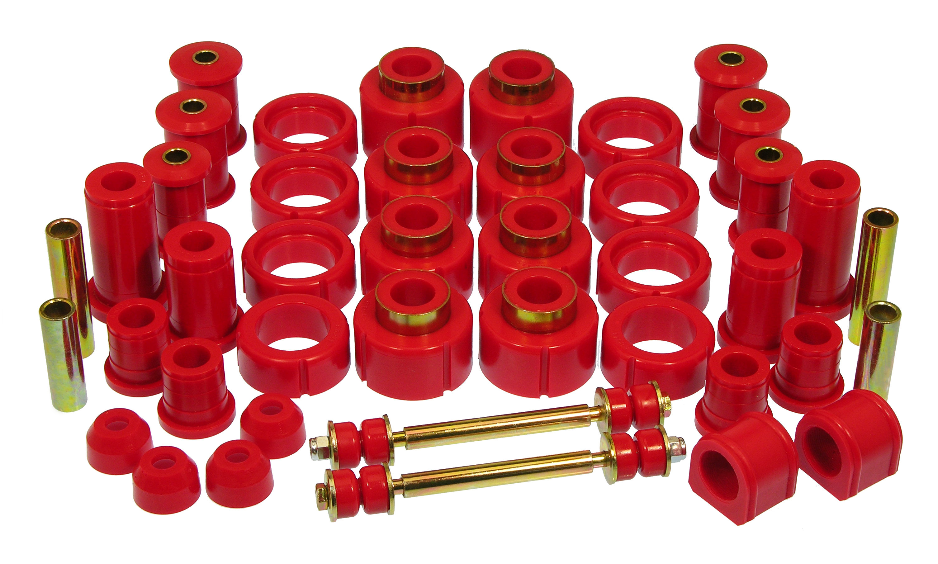 Prothane 7-2022 - 88-98 Chevy Std / Xtra Cab 4wd Total Kit - Red Prothane 7-2022 - 88-98 Chevy Std / Xtra Cab 4wd Total Kit - Red