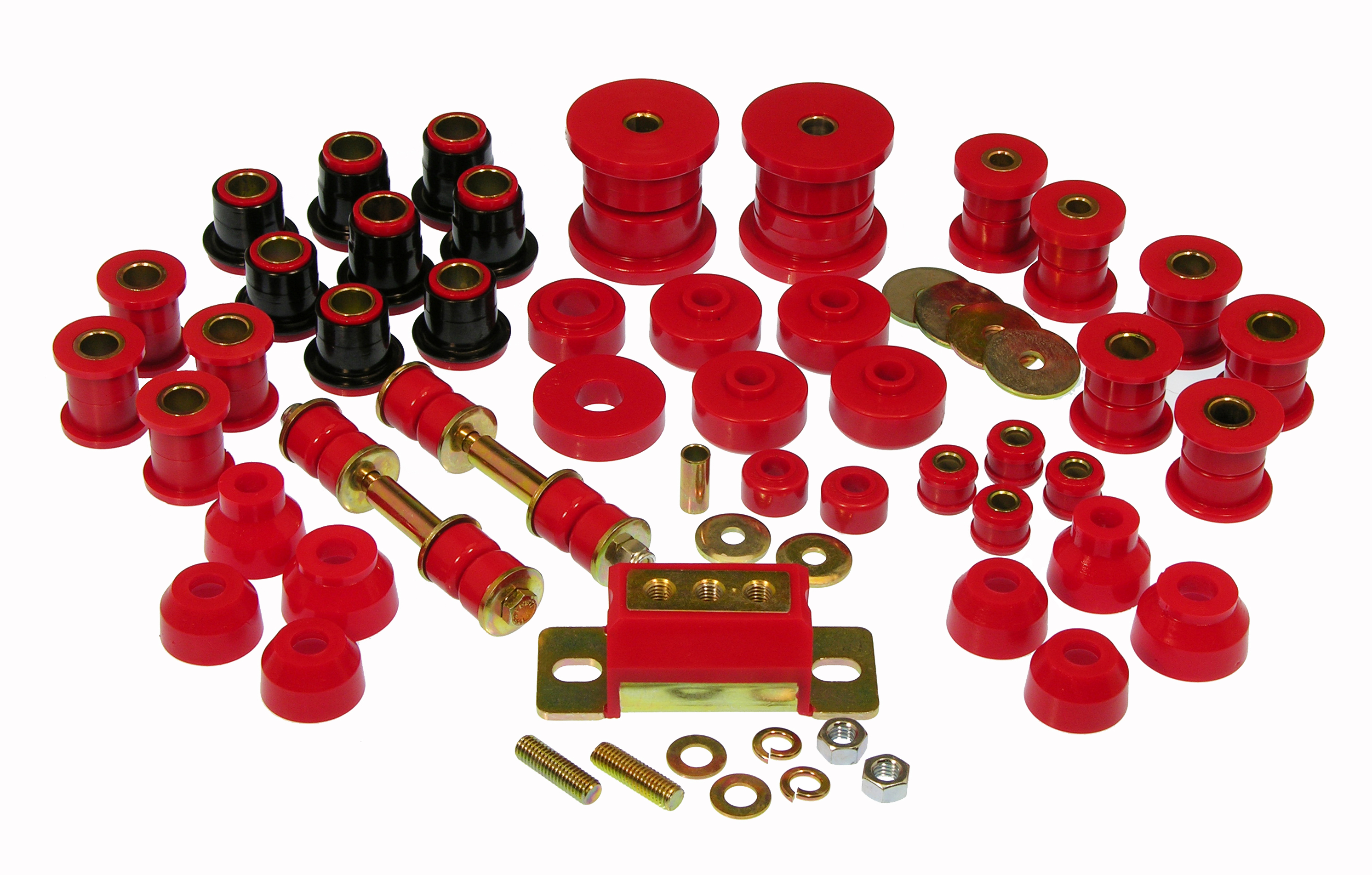 Prothane 7-2012 - 63-82 Chevy Corvette Total Kit - Red Prothane 7-2012 - 63-82 Chevy Corvette Total Kit - Red
