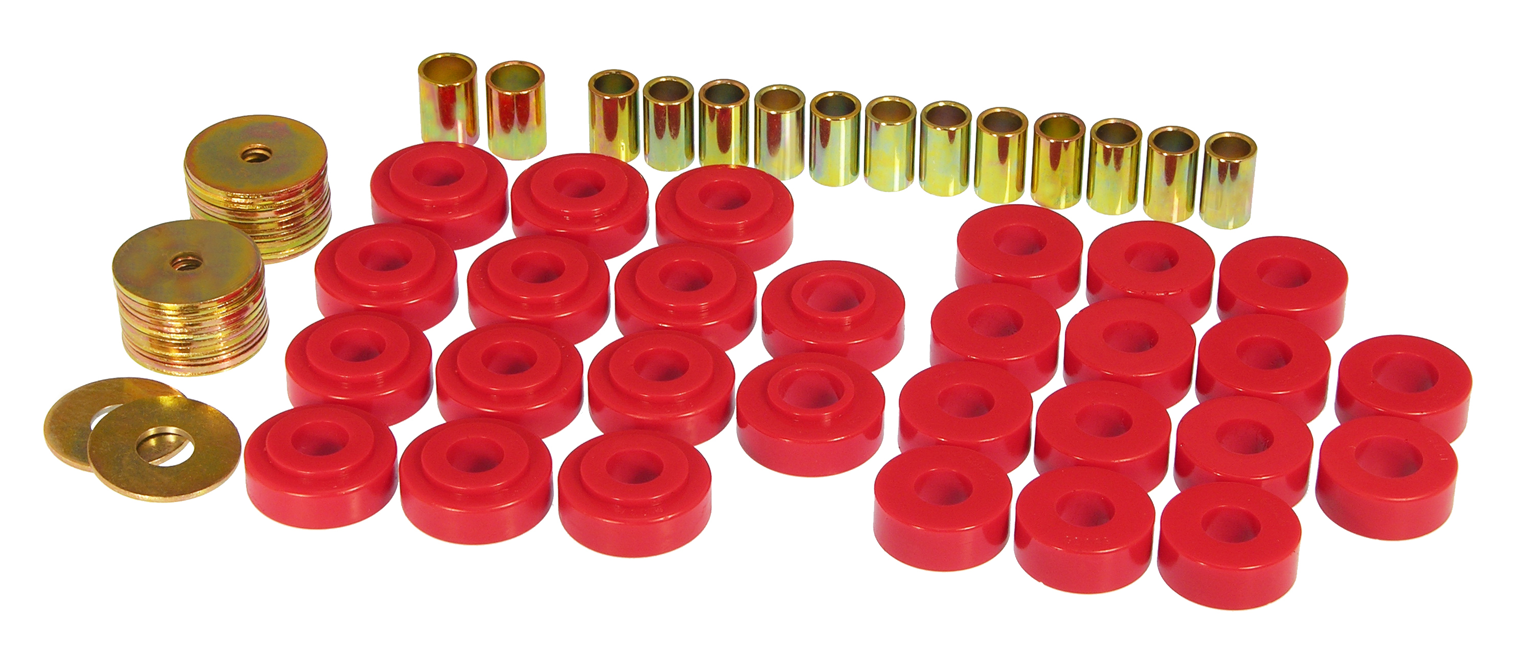 Prothane 7-137 - 64 GM Hardtop/Conv Body Mount - Red Prothane 7-137 - 64 GM Hardtop/Conv Body Mount - Red