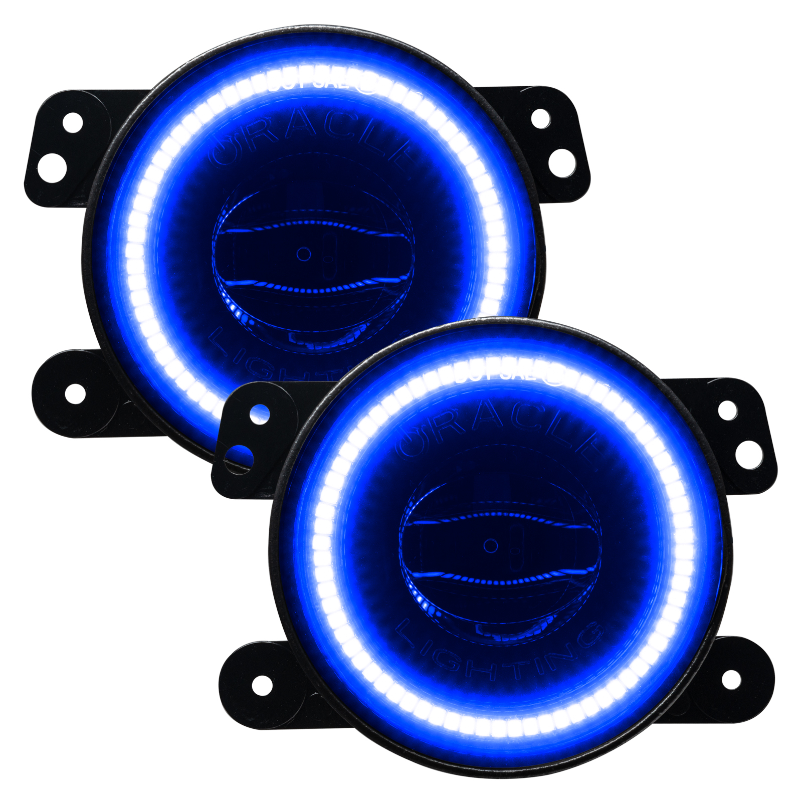 ORACLE Lighting 5846-002 - Jeep Wrangler JK/JL/JT High Performance W LED Fog Lights - Blue