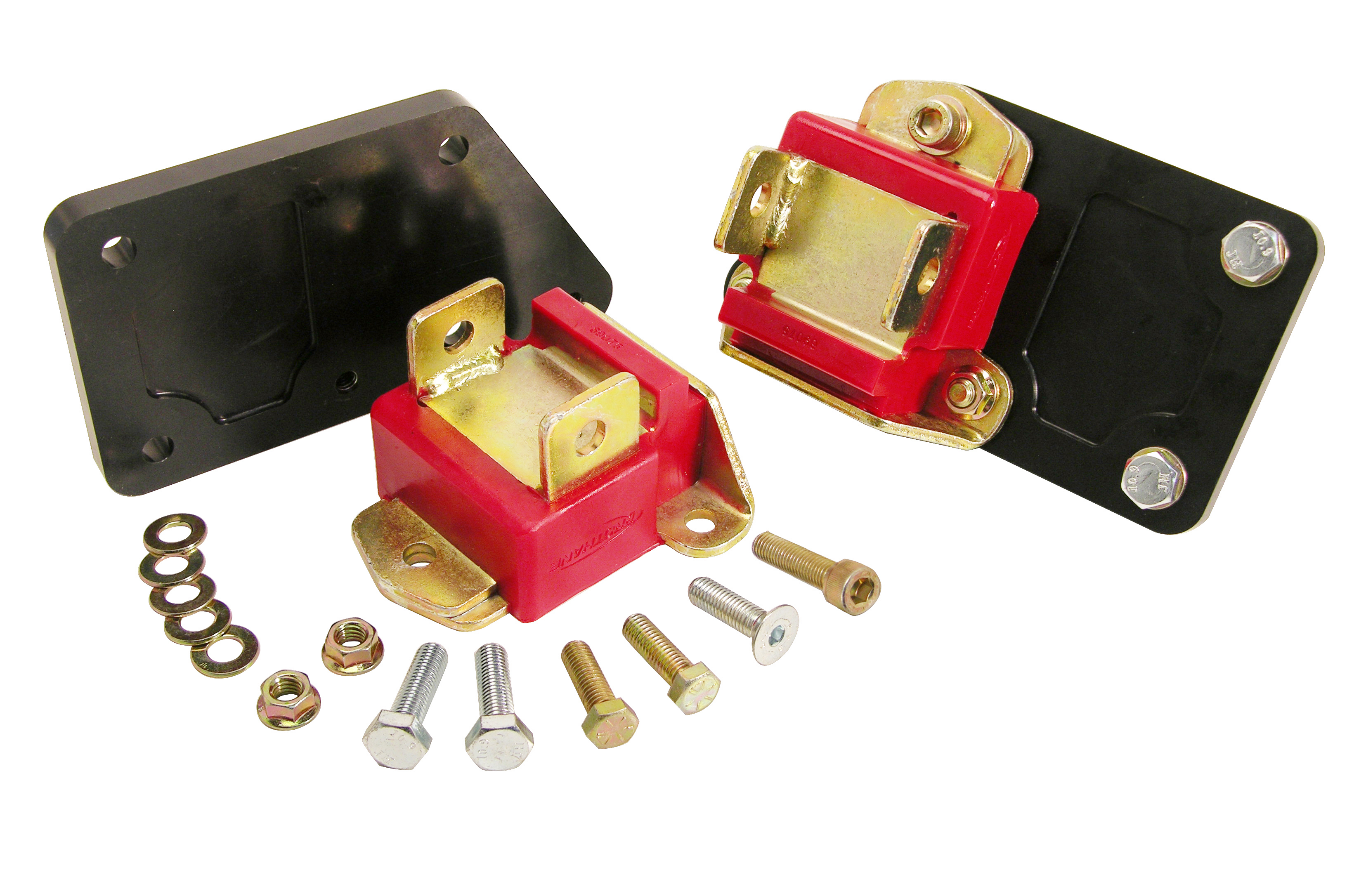 Prothane 7-520 - Chevy LS1 Motor Mount Adapter Kit - Type B - Red