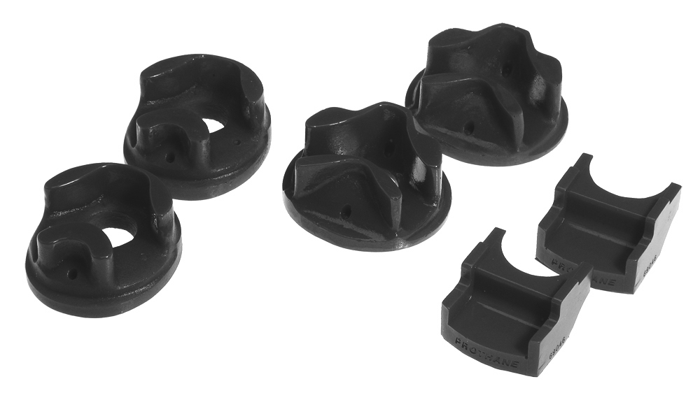 Prothane 8-1902-BL - 96-00 Honda Civic 3 Mount Kit - Black