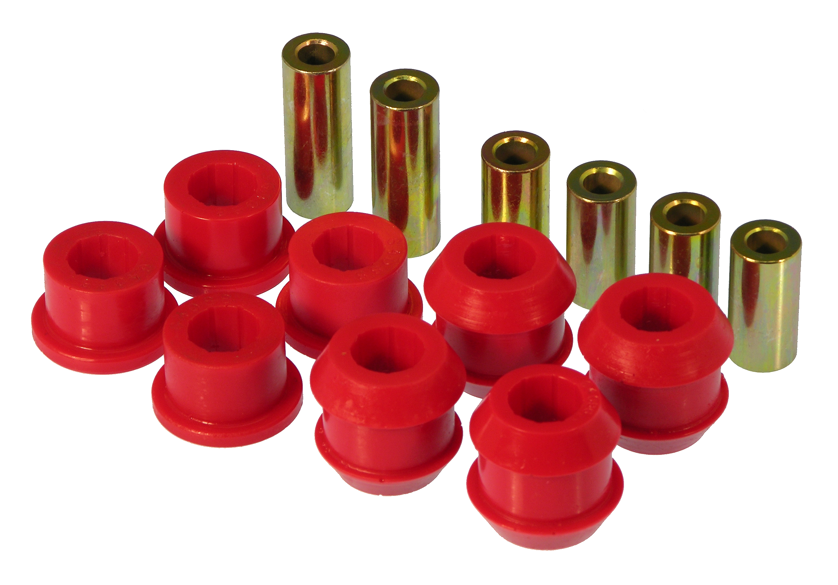 Prothane 8-206 - 90-93 Acura Integra Front Upper/Lower Control Arm Bushings - Red Prothane 8-206 - 90-93 Acura Integra Front Upper/Lower Control Arm Bushings - Red