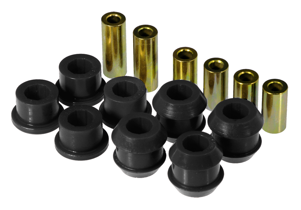 Prothane 8-206-BL - 90-93 Acura Integra Front Upper/Lower Control Arm Bushings - Black