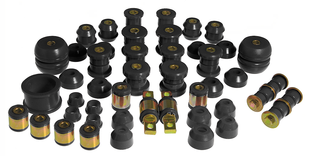 Prothane 8-2009-BL - 88-91 Honda Civic Total Kit - Black