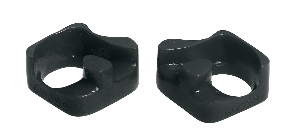 Prothane 8-515-BL - 94-97 Honda Accord Front Motor Mount Insert - Black